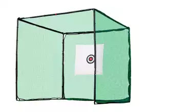 Cage practice golf : structure et filet 3 x 3 x 3 m
