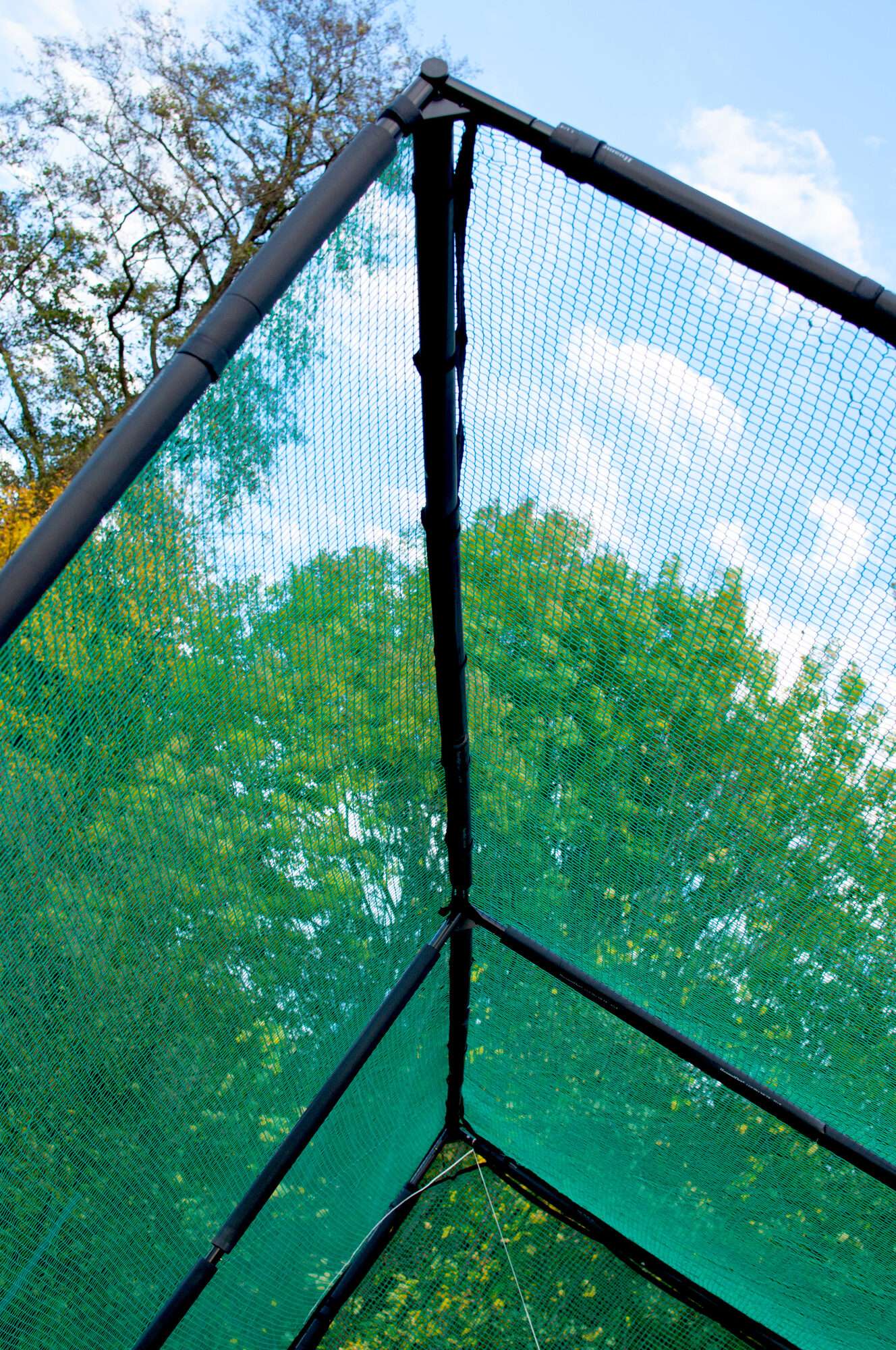 Image du produit : Cage de golf : structure et filet 6 x 3 x 3 m (ouvert sur le côté de 3m)