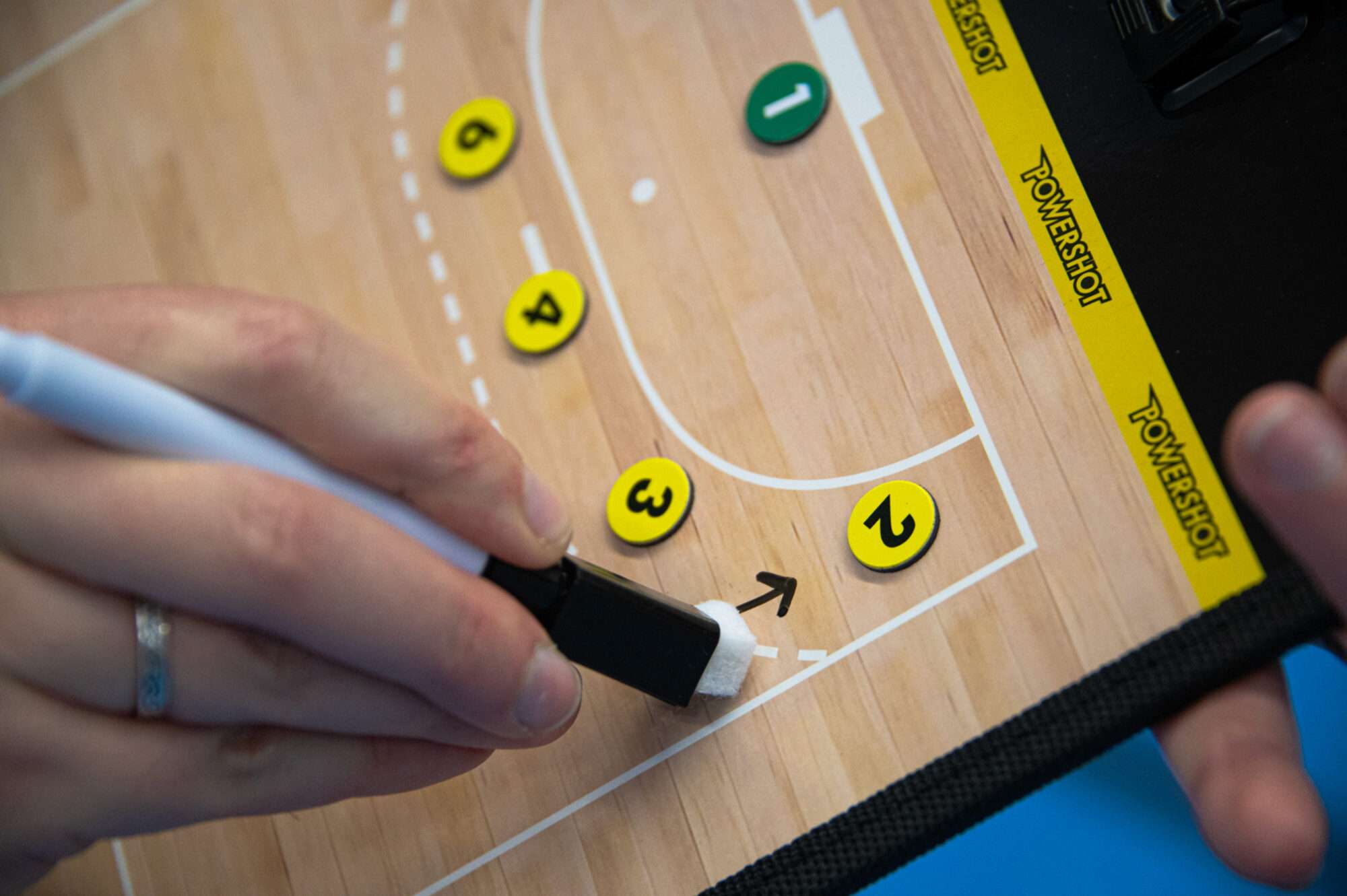 Image du produit : Tableau tactique magnétique handball
