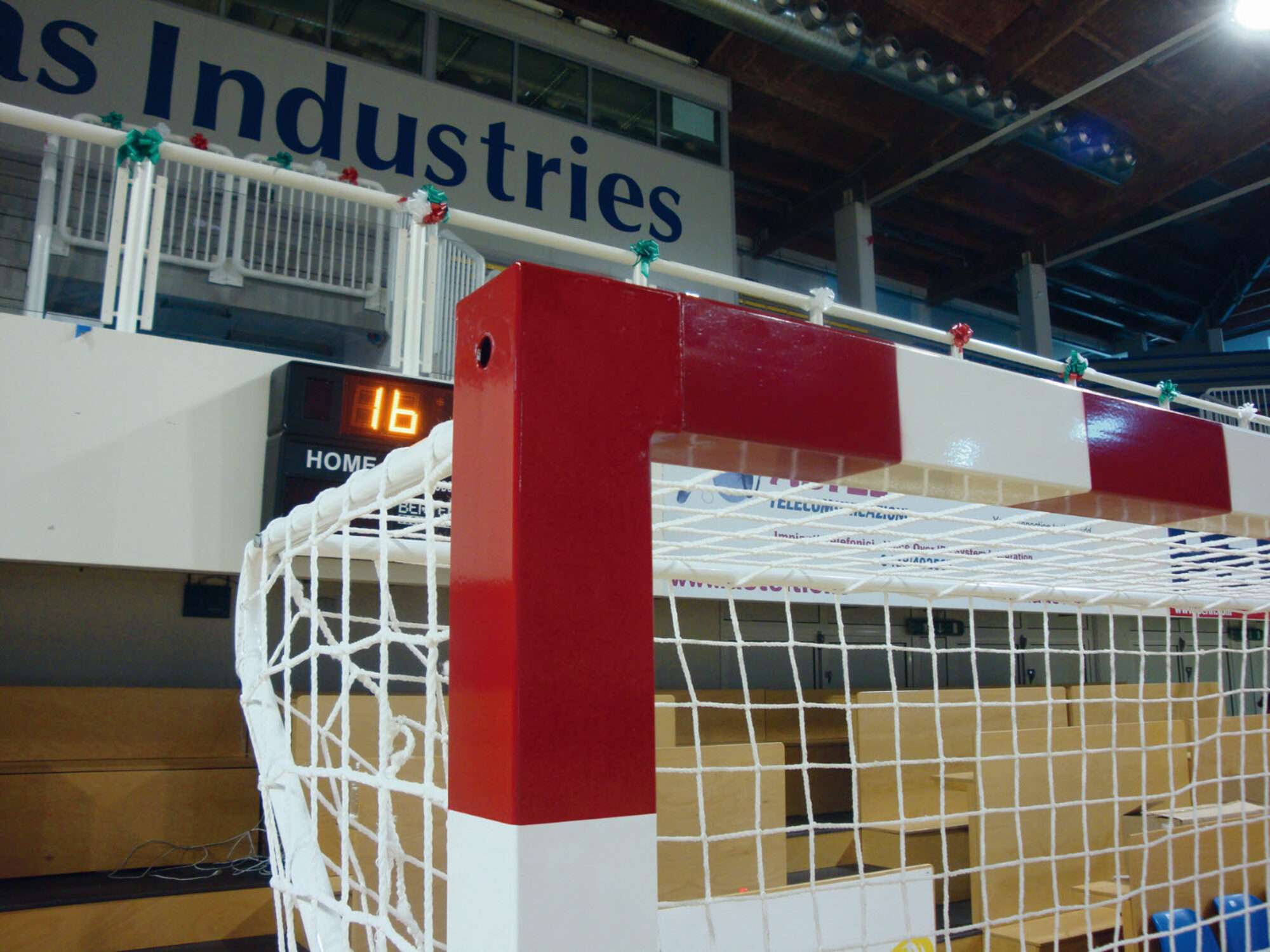 Image du produit : Filet de compétition handball et beach handball 4mm - Blanc