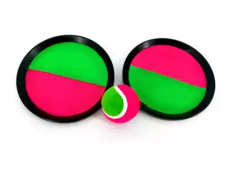 Raquettes scratch avec balle