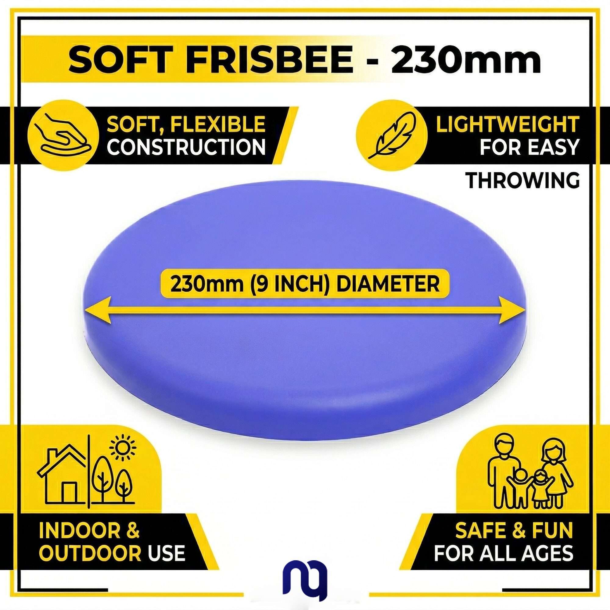 Image du produit : Frisbee souple 230mm