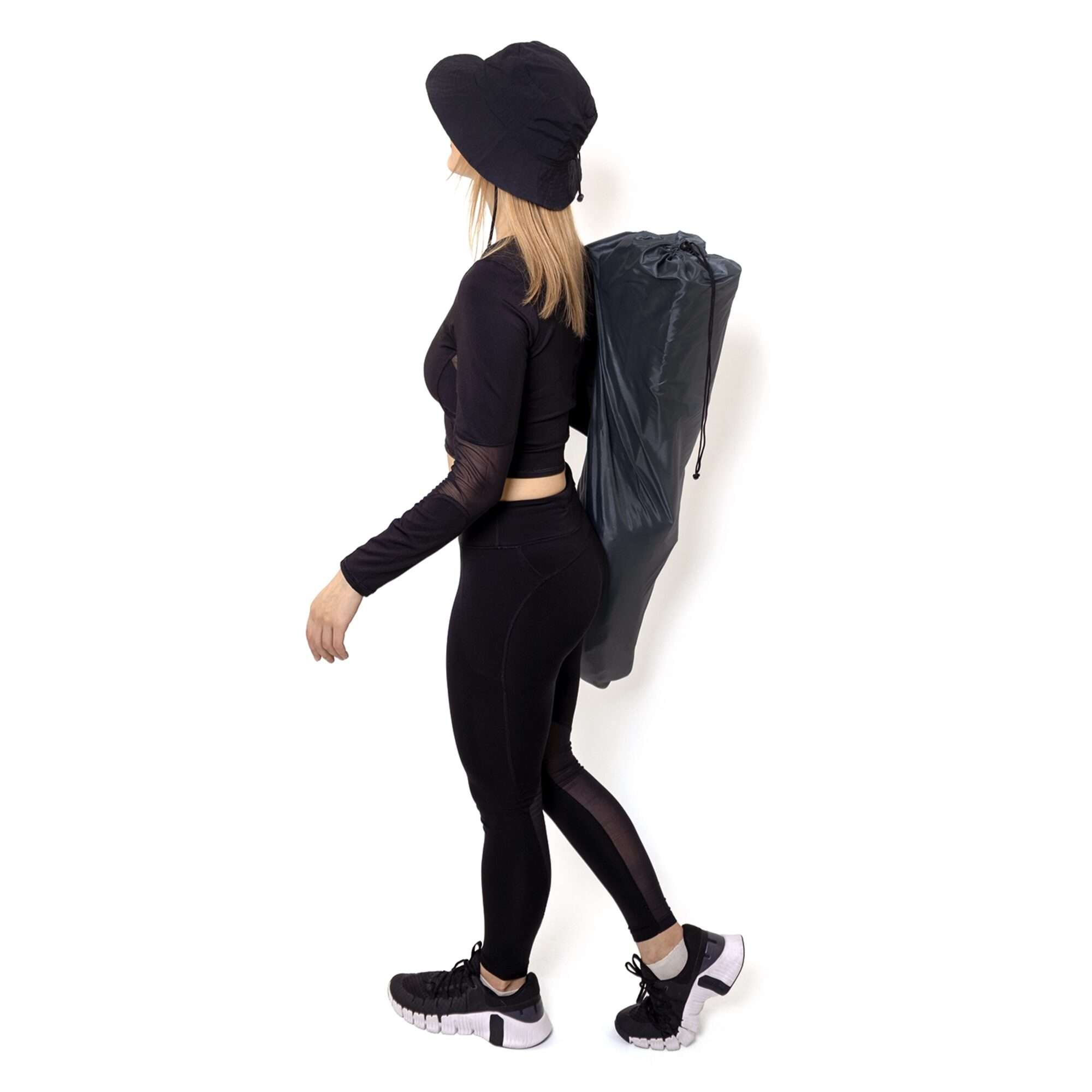 Image du produit : Lot de 2 chaises de camping avec porte bouteille sur l'accoudoir