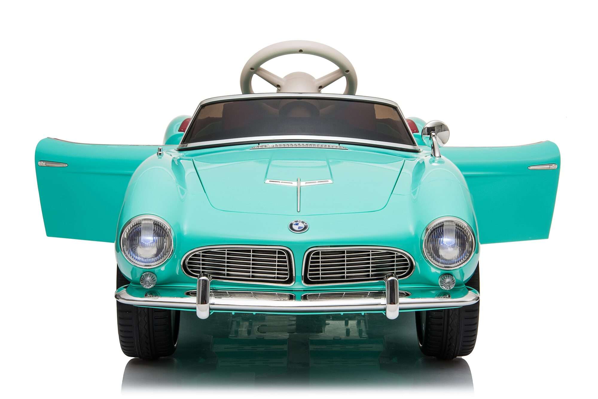Image du produit : Voiture Électrique Enfant BMW 507 Officielle – Vert Menthe (3 à 8 ans)