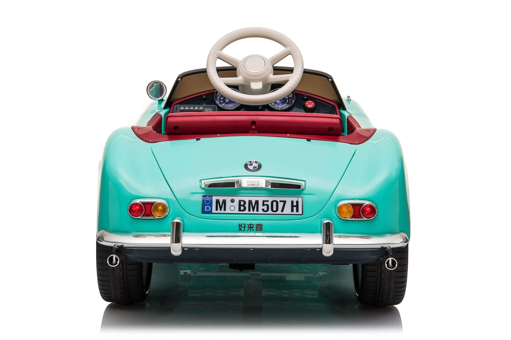 Image du produit : Voiture Électrique Enfant BMW 507 Officielle – Vert Menthe (3 à 8 ans)