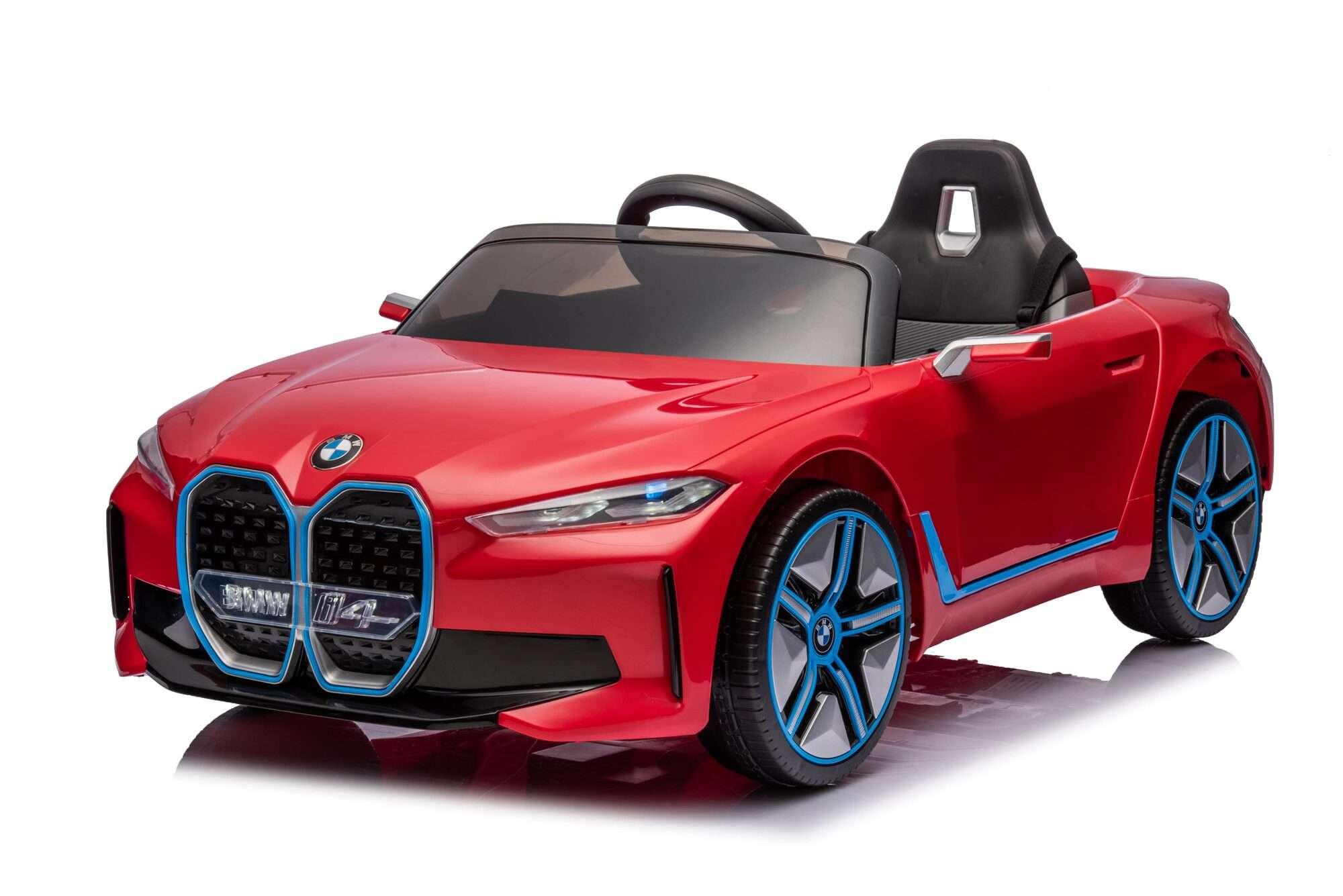 Image du produit : Voiture Électrique Enfant BMW i4 Officielle – Rouge Métallisé (3 à 8 ans)