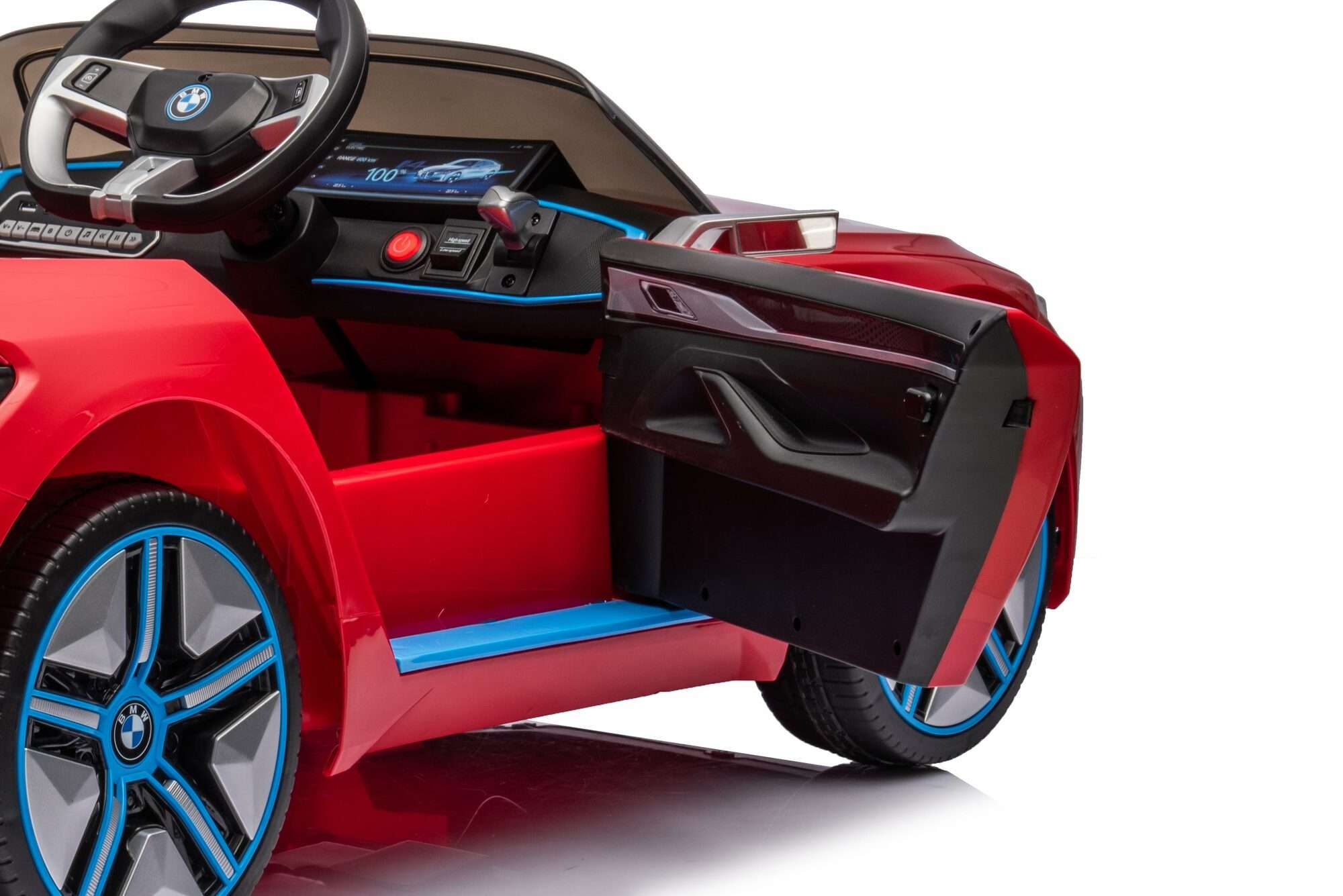 Image du produit : Voiture Électrique Enfant BMW i4 Officielle – Rouge Métallisé (3 à 8 ans)