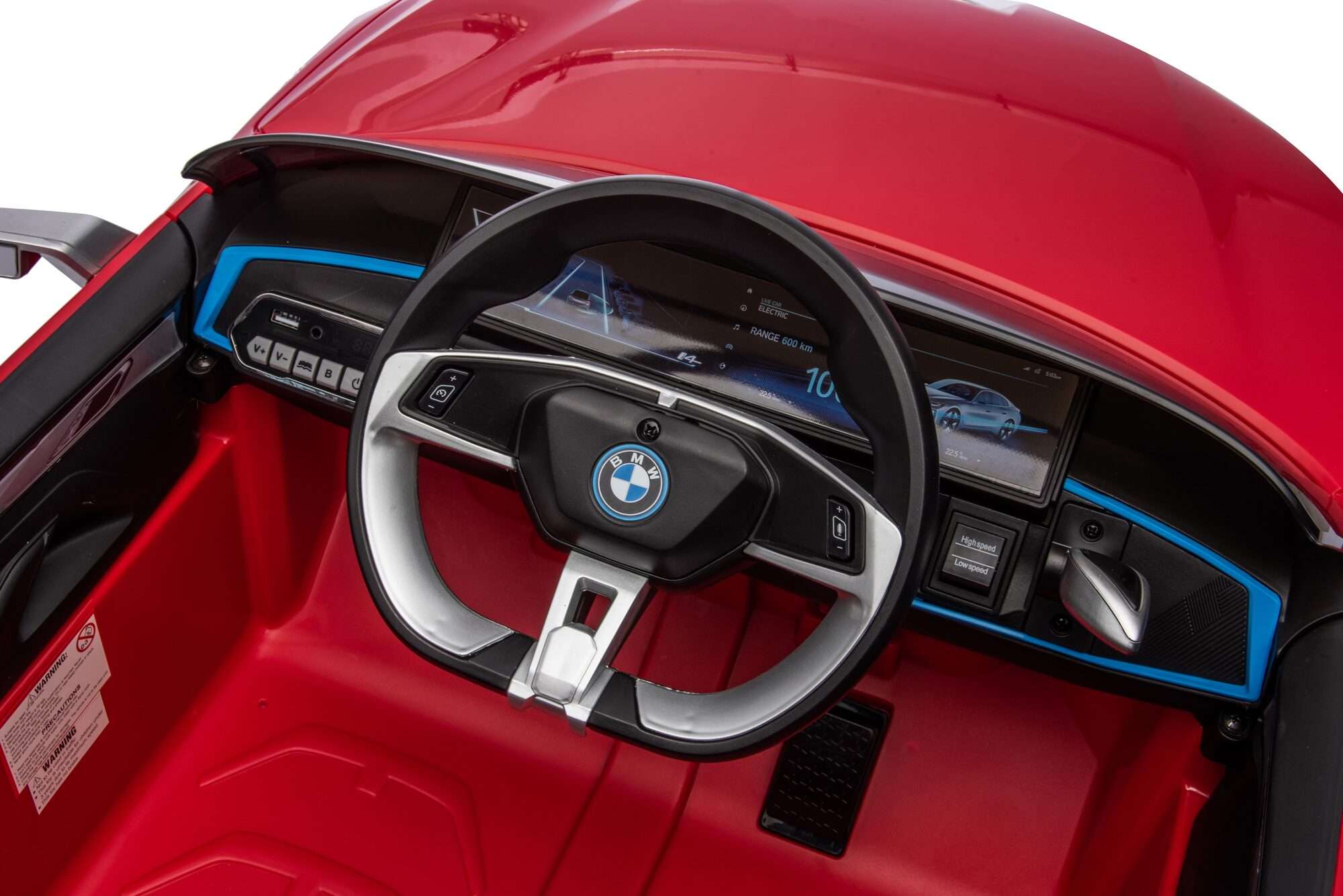 Image du produit : Voiture Électrique Enfant BMW i4 Officielle – Rouge Métallisé (3 à 8 ans)