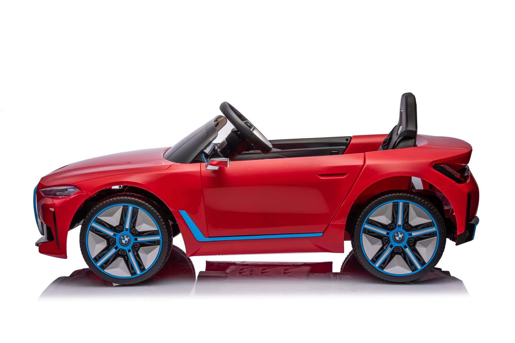 Image du produit : Voiture Électrique Enfant BMW i4 Officielle – Rouge Métallisé (3 à 8 ans)