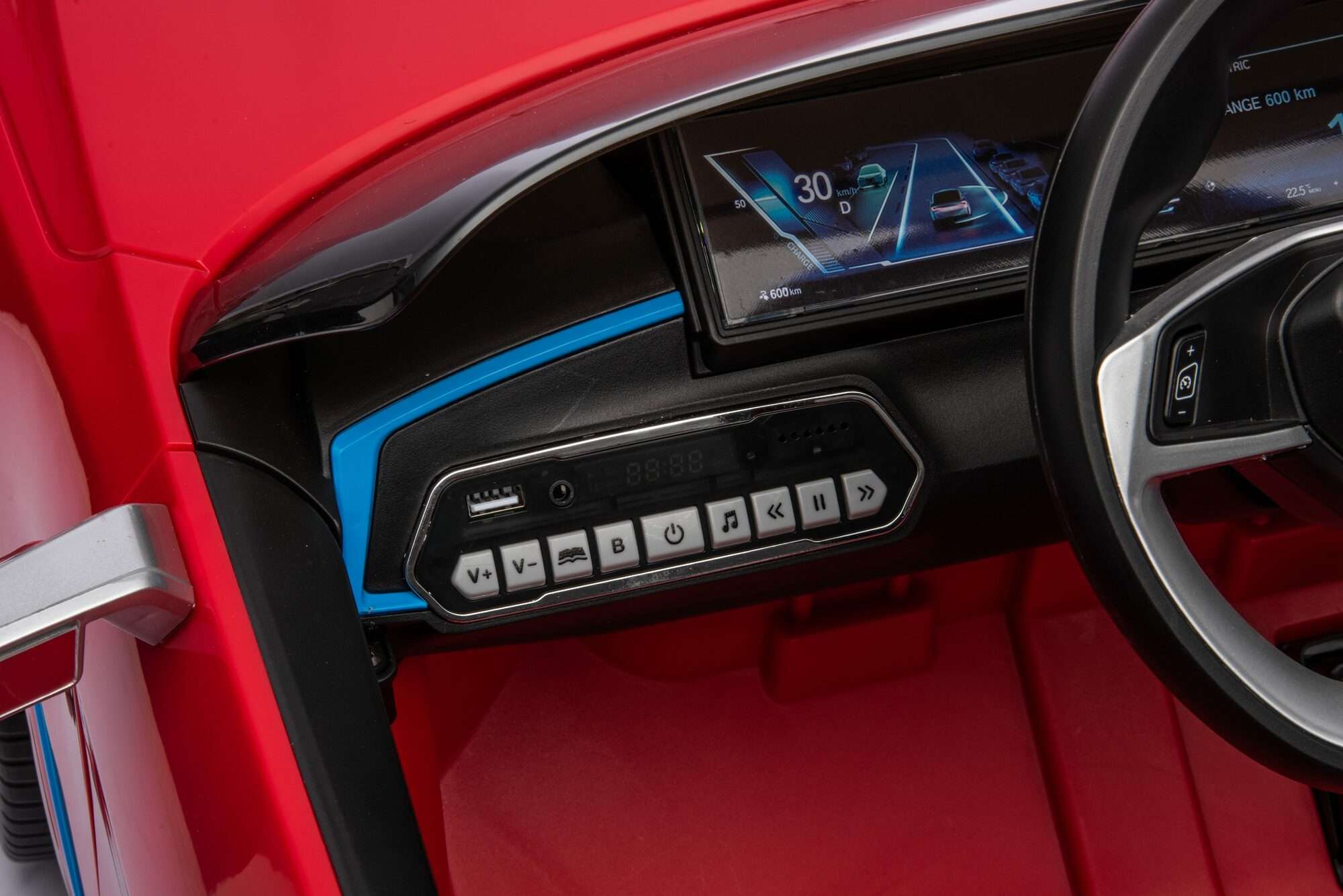 Image du produit : Voiture Électrique Enfant BMW i4 Officielle – Rouge Métallisé (3 à 8 ans)