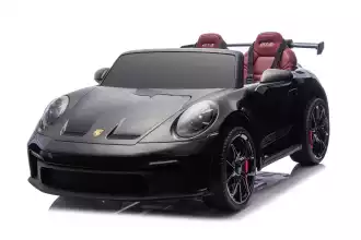 Voiture Électrique Enfant Porsche 911 GT3 – Noire (3 à 8 ans)