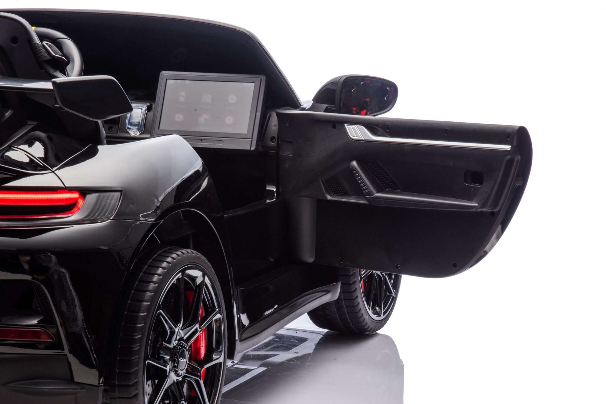 Image du produit : Voiture Électrique Enfant Porsche 911 GT3 – Noire (3 à 8 ans)