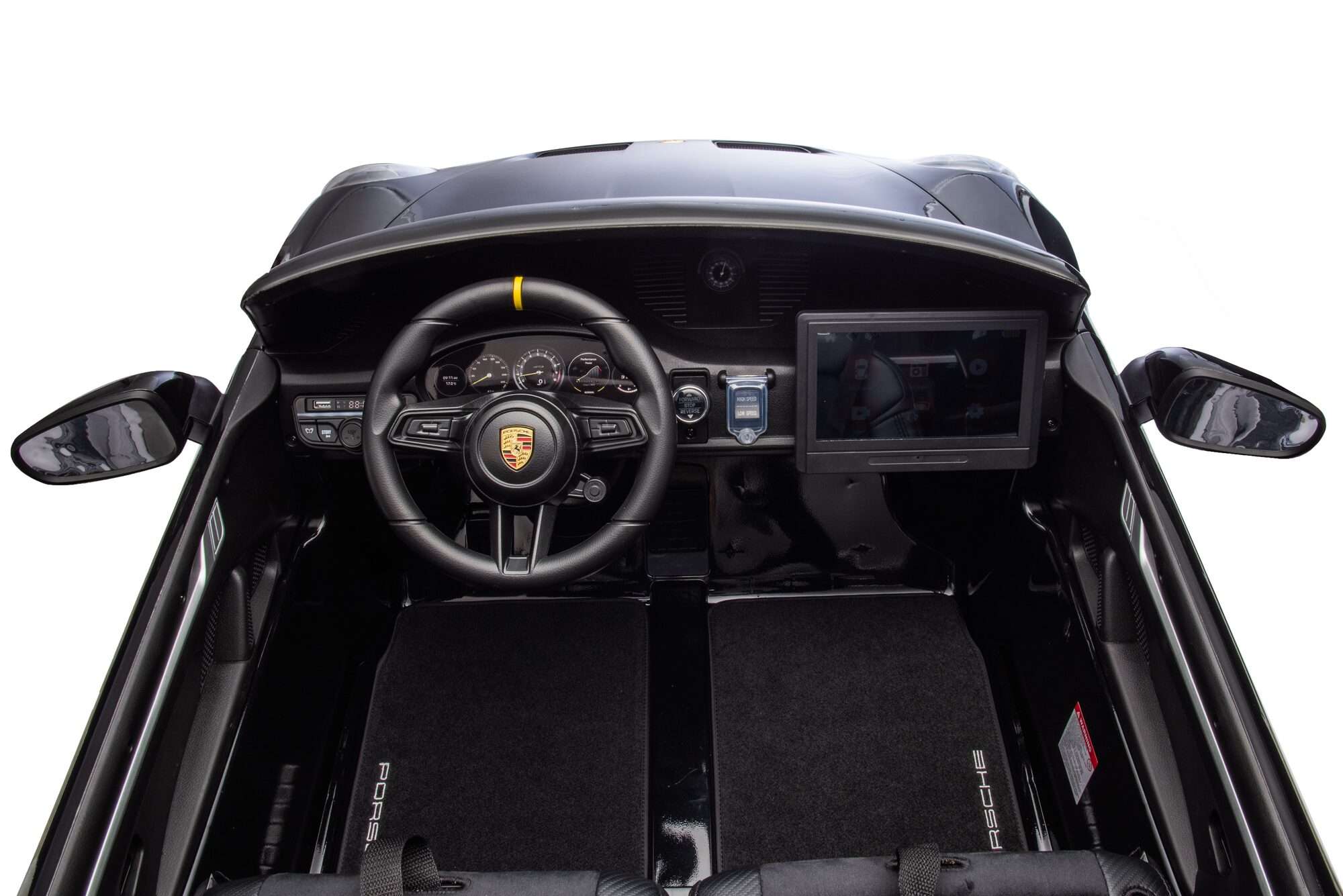 Image du produit : Voiture Électrique Enfant Porsche 911 GT3 – Noire (3 à 8 ans)