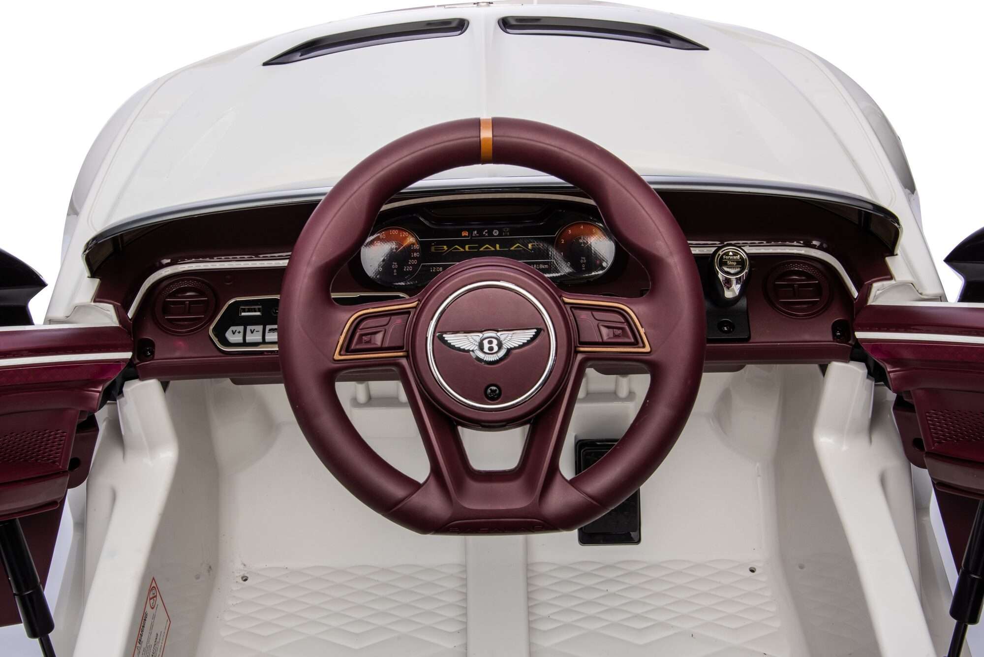 Image du produit : Voiture Électrique pour Enfant Bentley Bacalar Officielle – Blanche (3 à 8 ans)