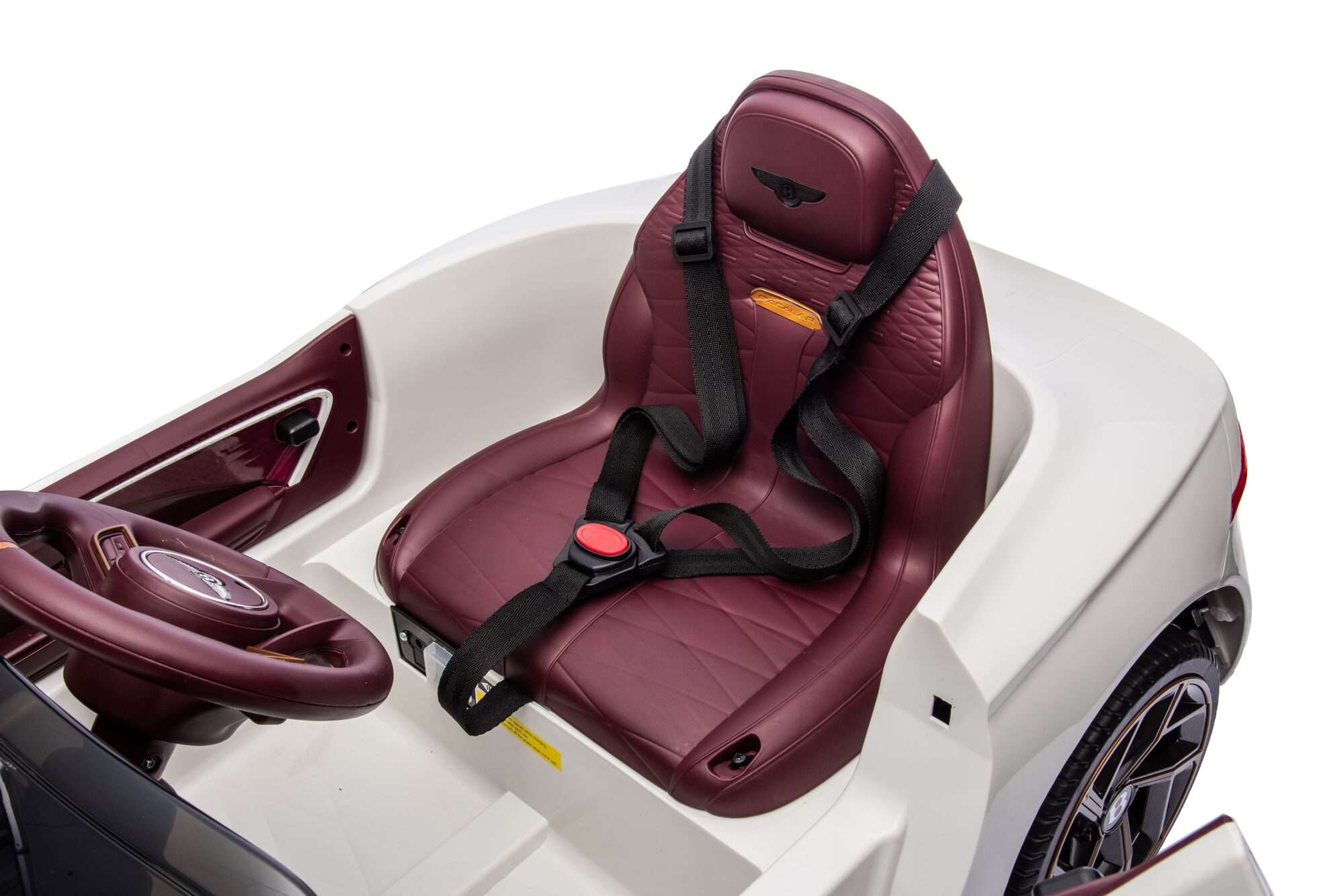 Image du produit : Voiture Électrique pour Enfant Bentley Bacalar Officielle – Blanche (3 à 8 ans)
