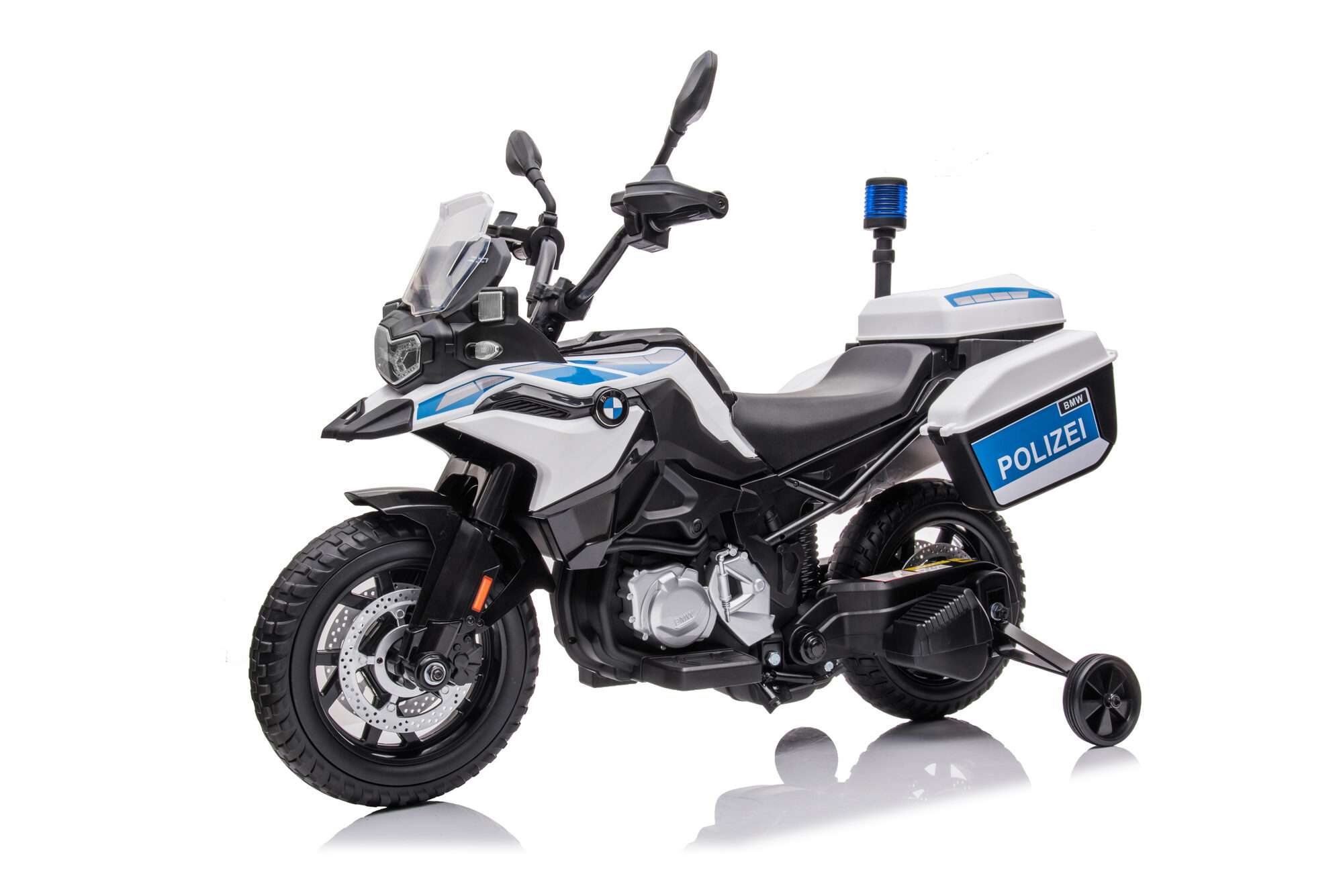 Image du produit : BMW F850 GS Police Moto pour enfants - Ride-On Bike électrique (3-8 ans)