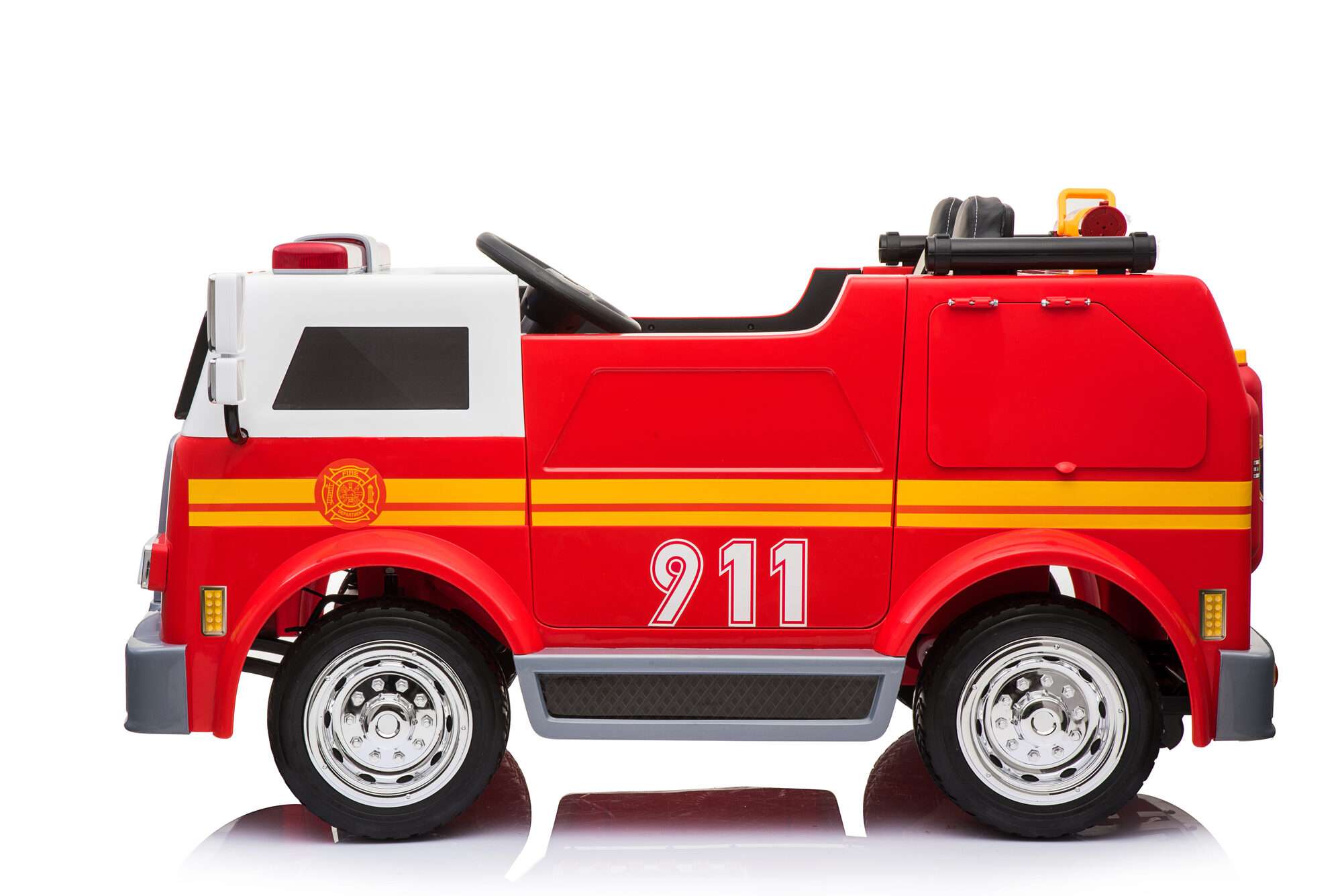 Image du produit : Fire Truck with fire alarm light (3-8 years)