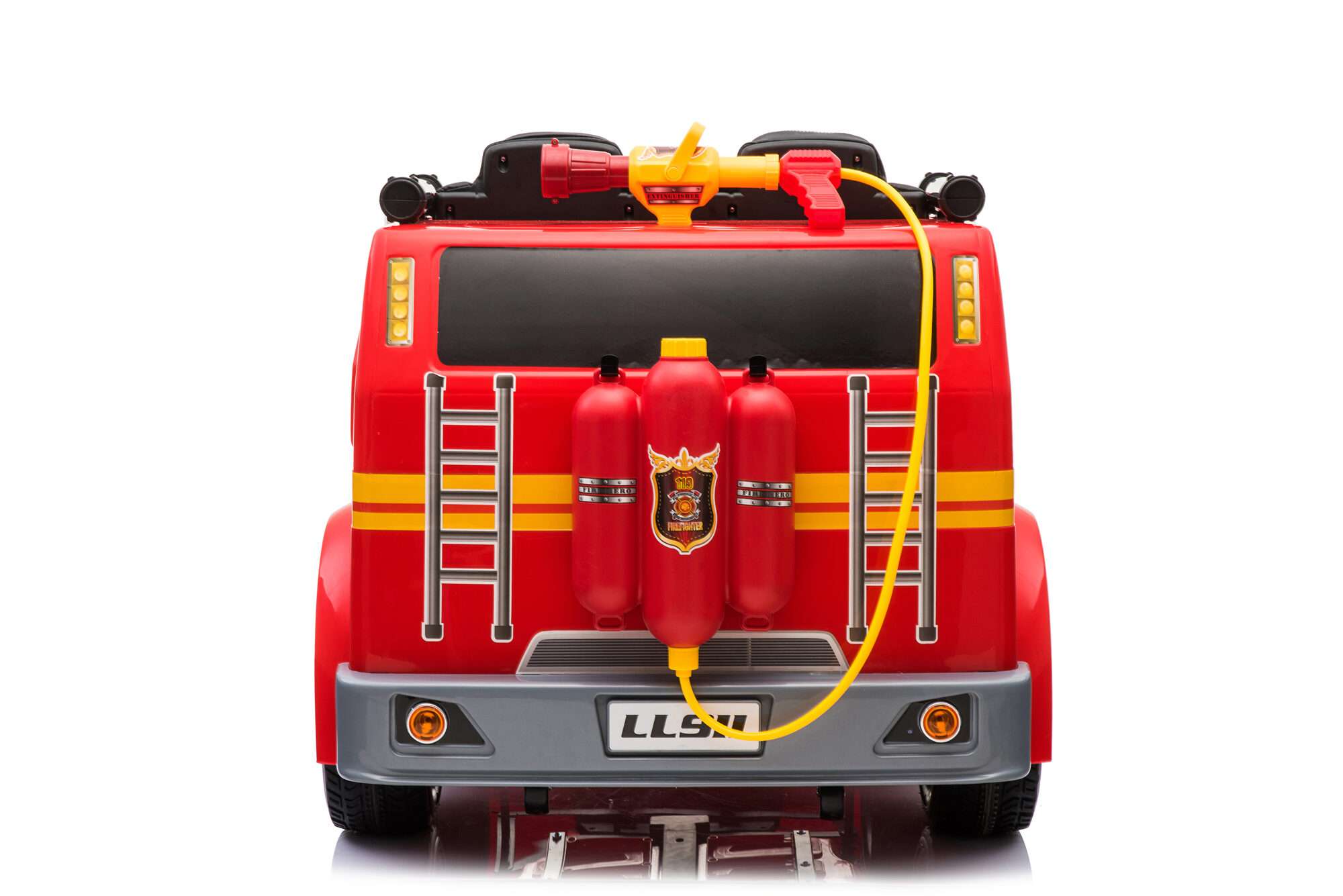 Image du produit : Fire Truck with fire alarm light (3-8 years)