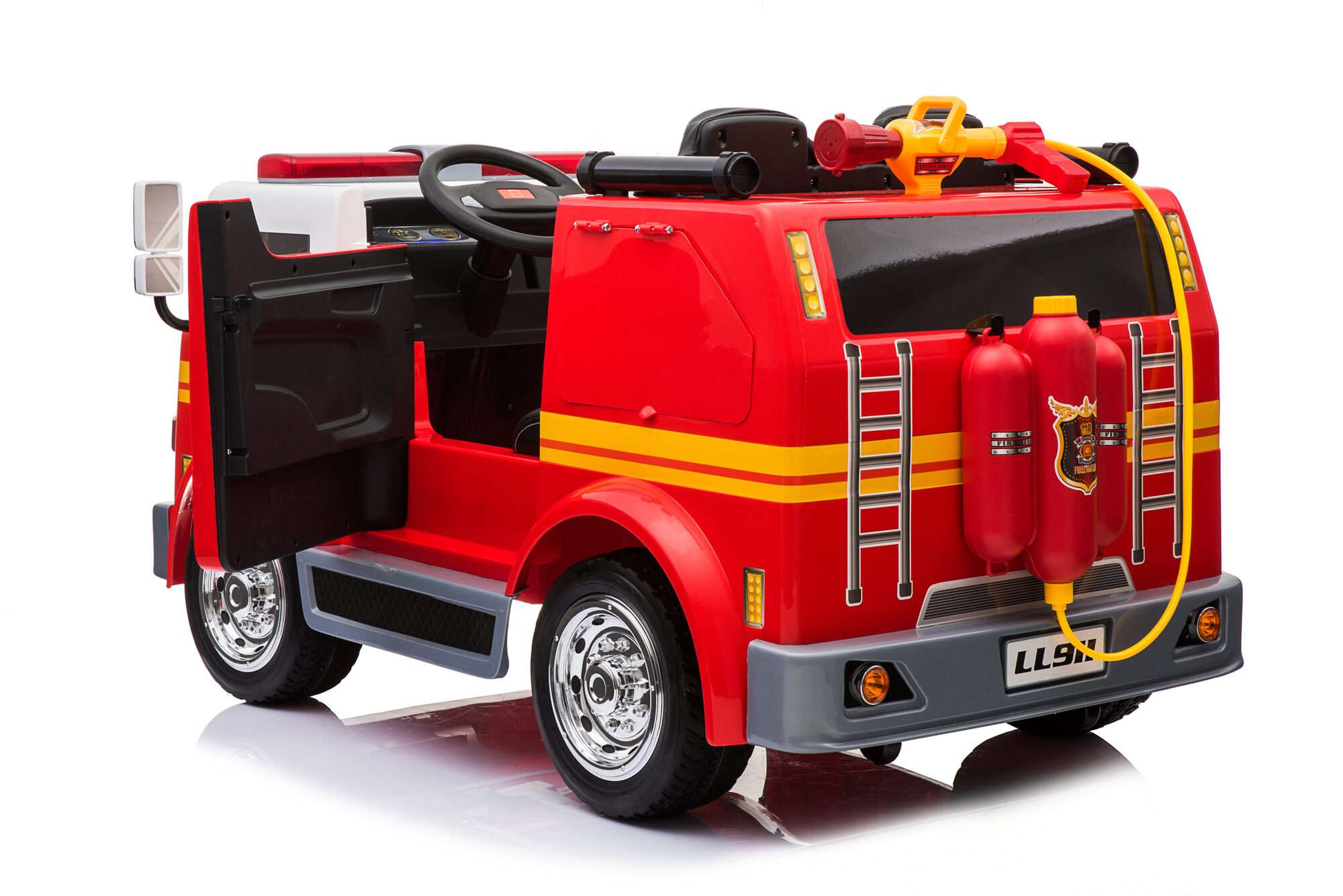 Image du produit : Fire Truck with fire alarm light (3-8 years)