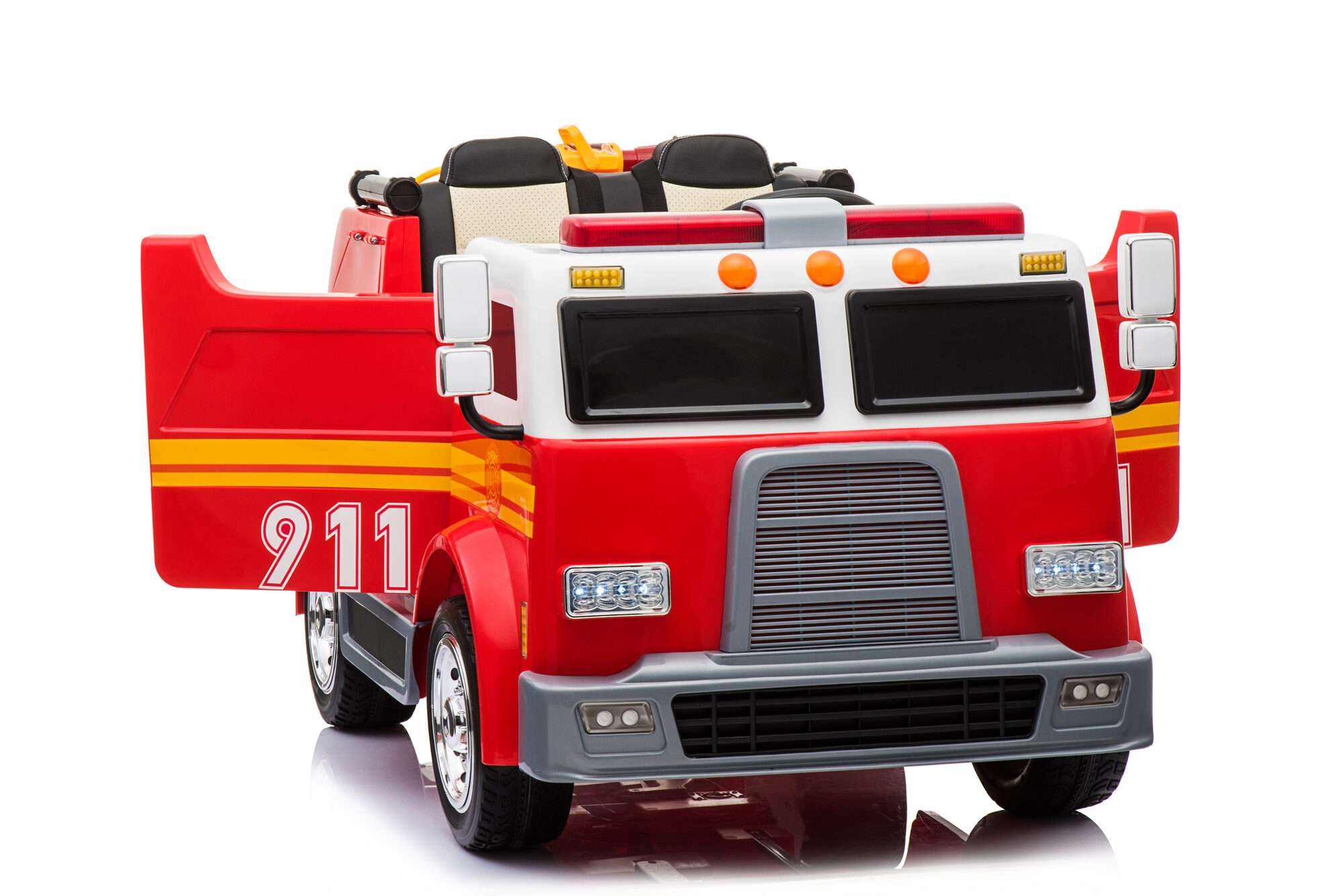 Image du produit : Fire Truck with fire alarm light (3-8 years)