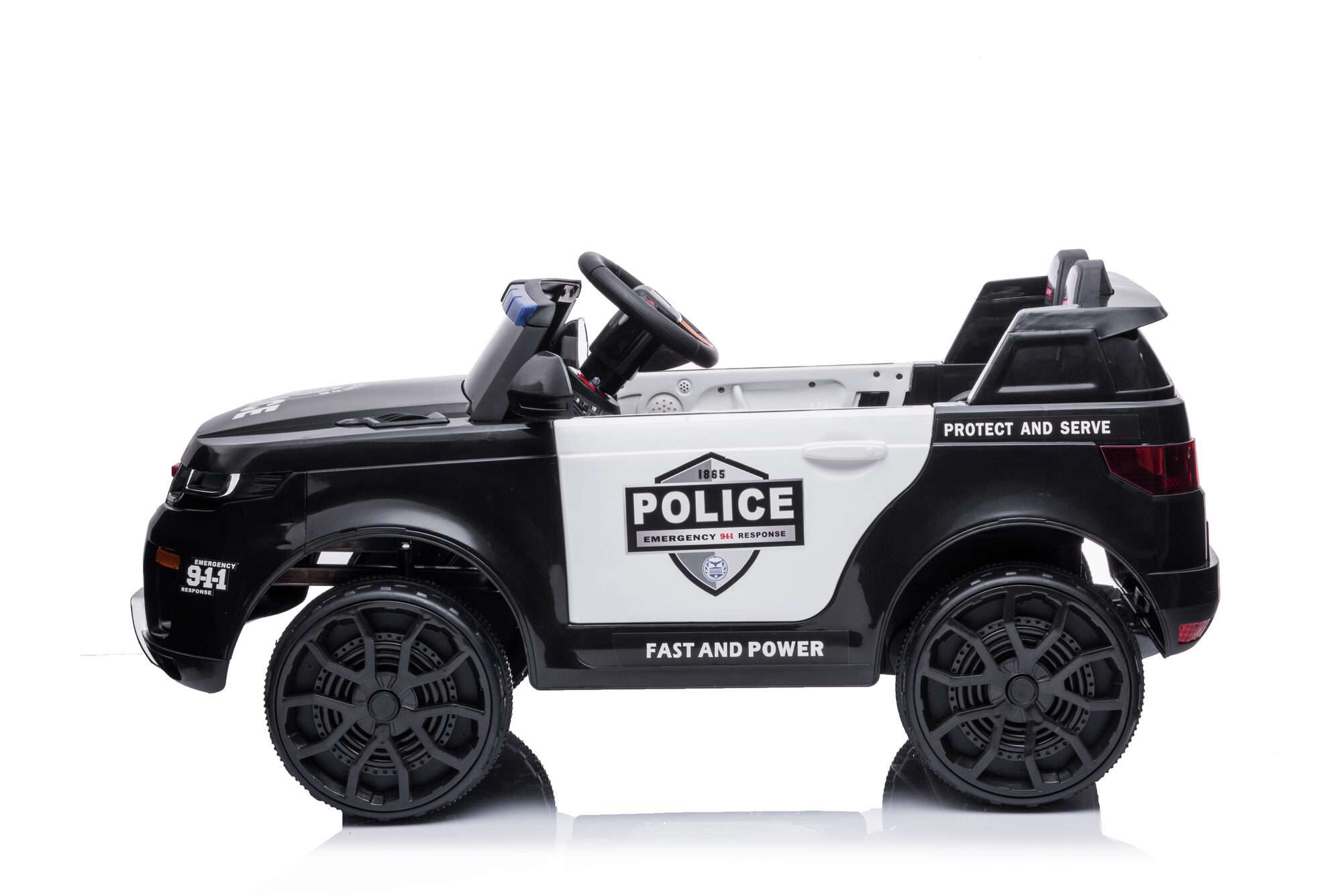 Image du produit : Police car in black color (3-8 years)