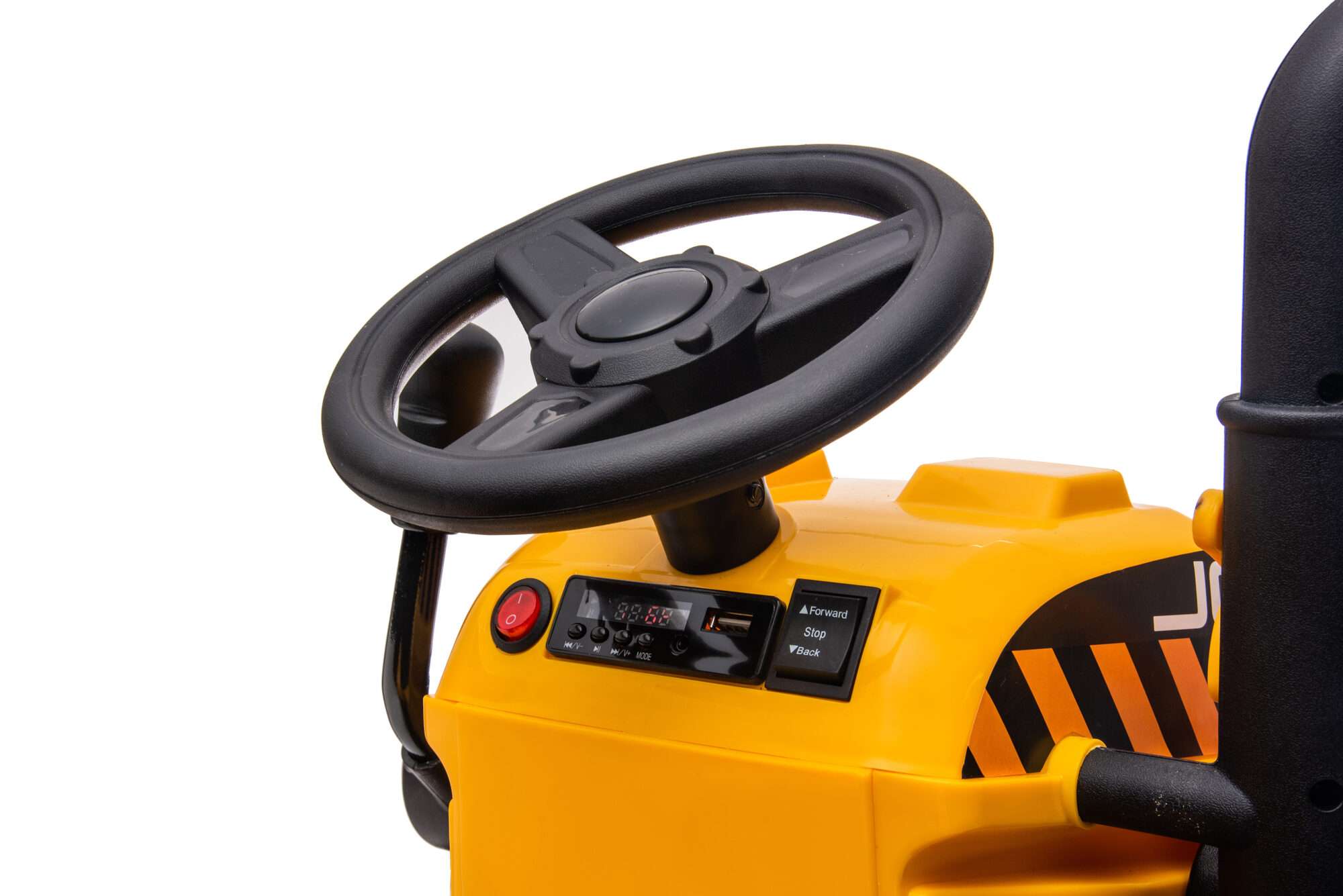 Image du produit : Construction truck with front & rear drag bucket in Yellow color (3-8 years)