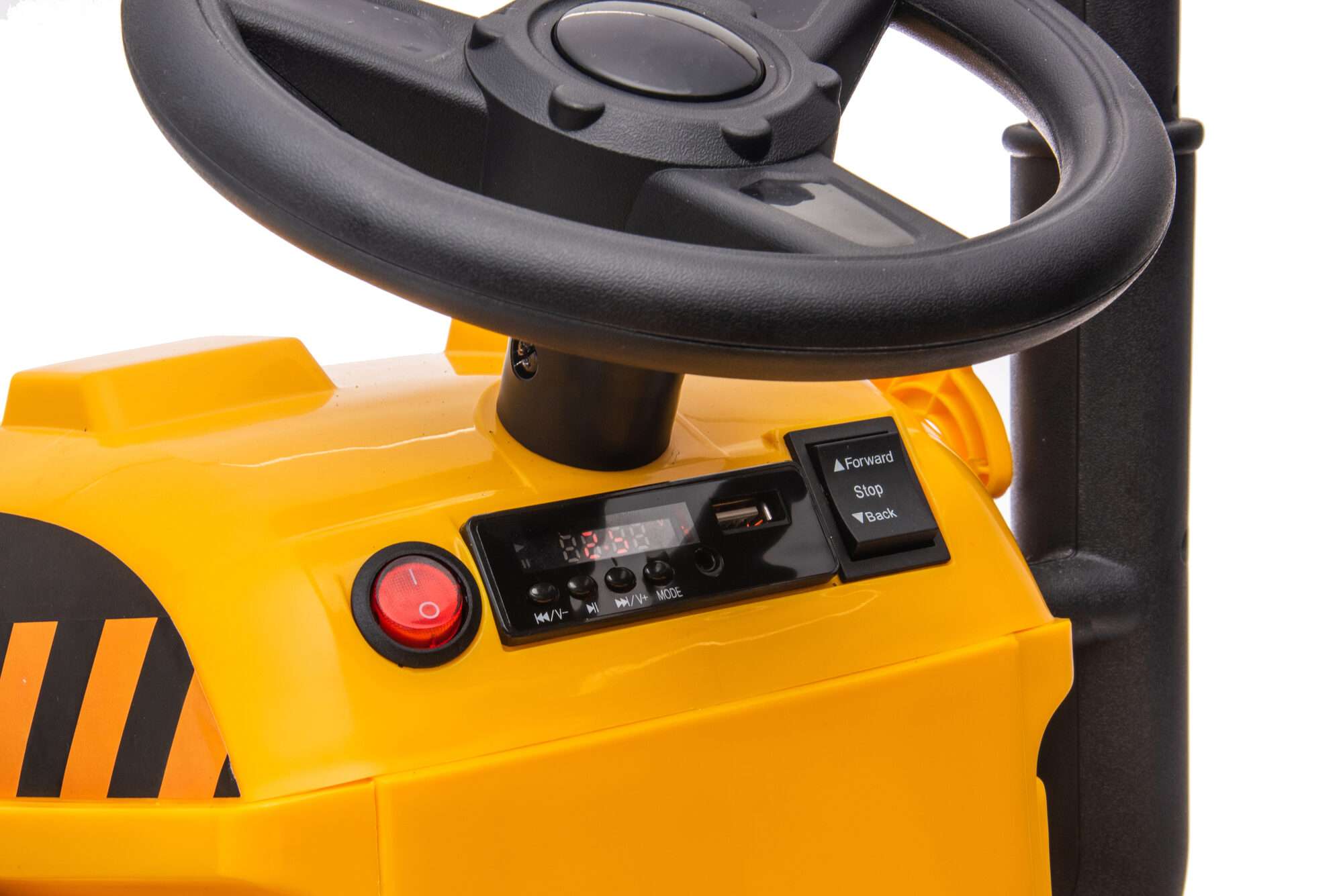 Image du produit : Construction truck with front & rear drag bucket in Yellow color (3-8 years)