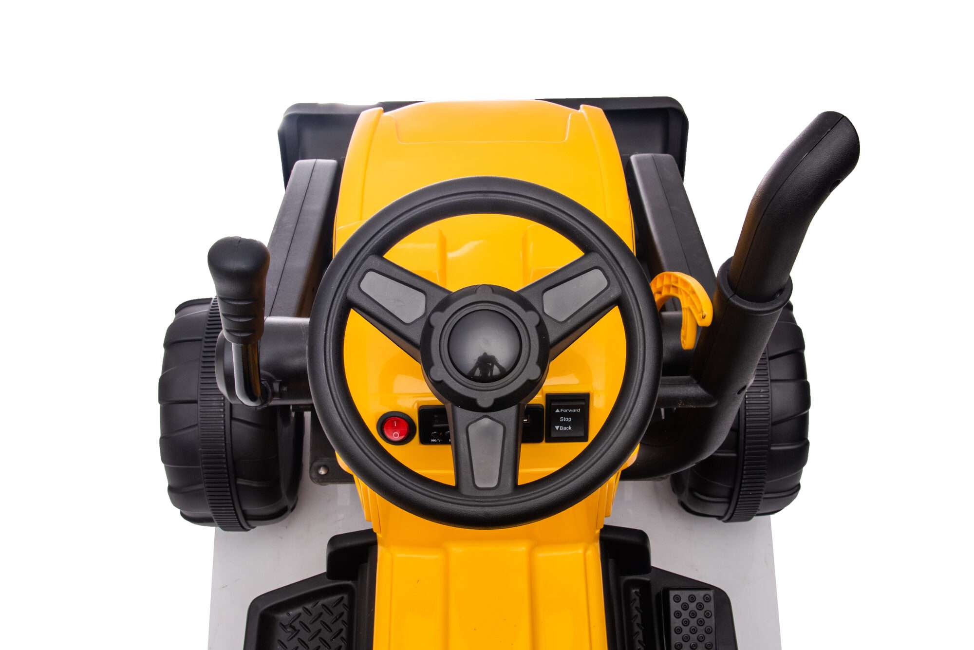 Image du produit : Construction truck with front & rear drag bucket in Yellow color (3-8 years)