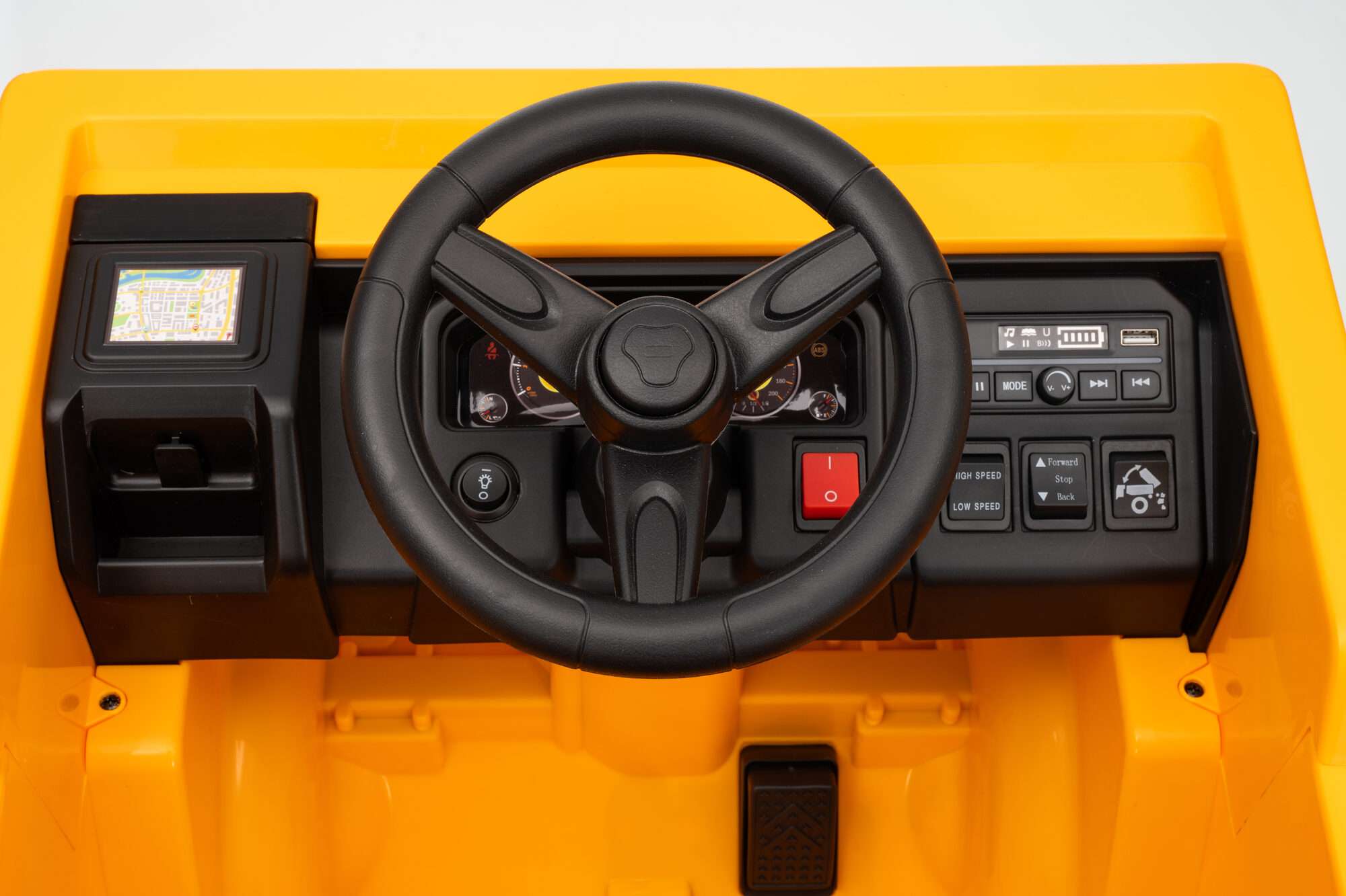 Image du produit : Construction truck with Microphone in Yellow color (3-8 years)