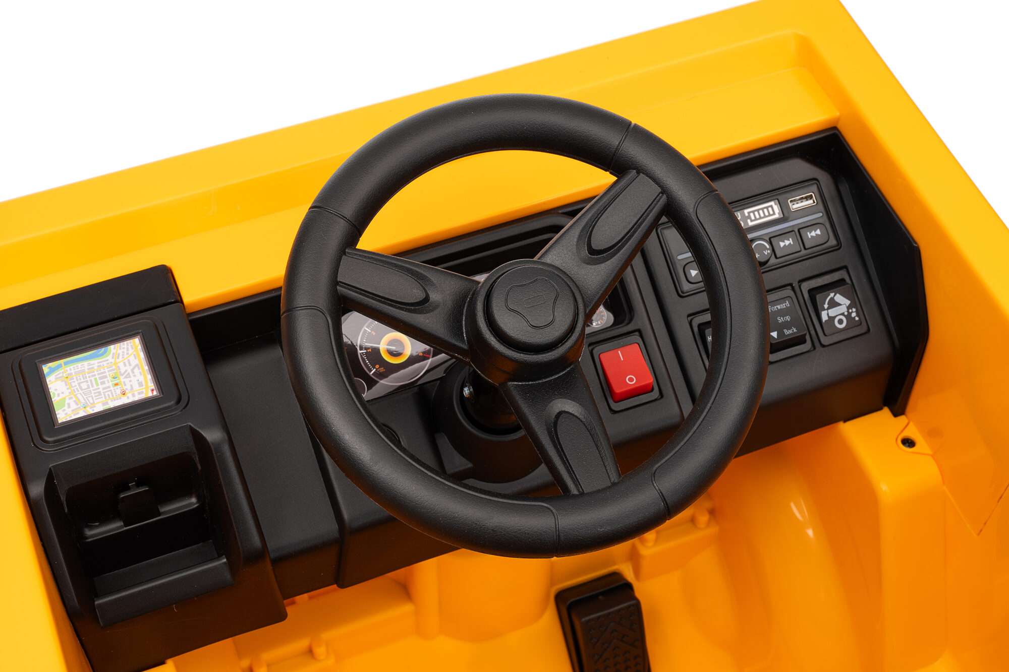 Image du produit : Construction truck with Microphone in Yellow color (3-8 years)