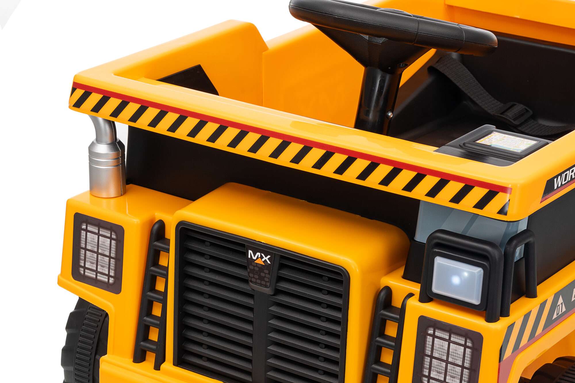 Image du produit : Construction truck with Microphone in Yellow color (3-8 years)