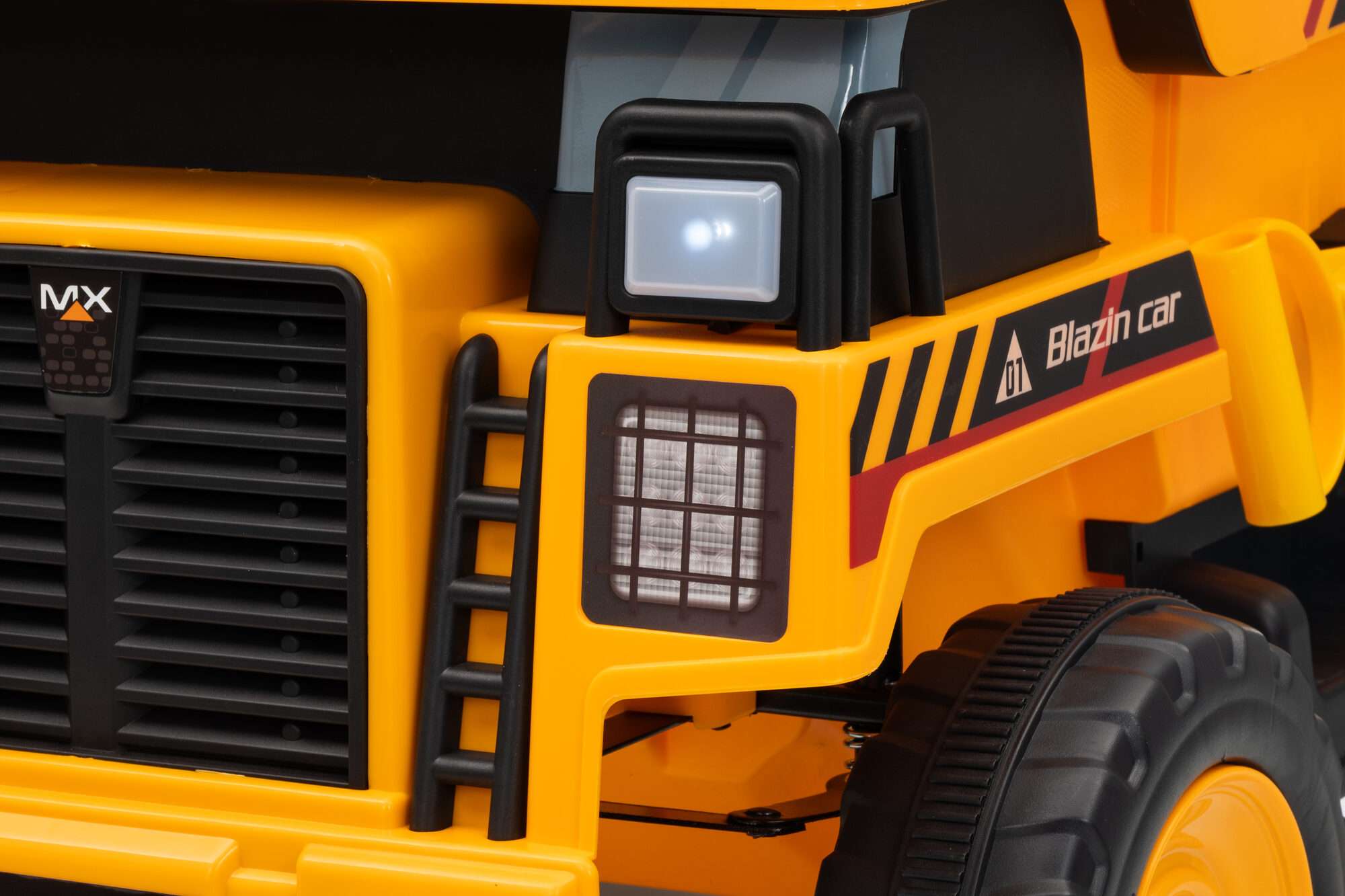 Image du produit : Construction truck with Microphone in Yellow color (3-8 years)