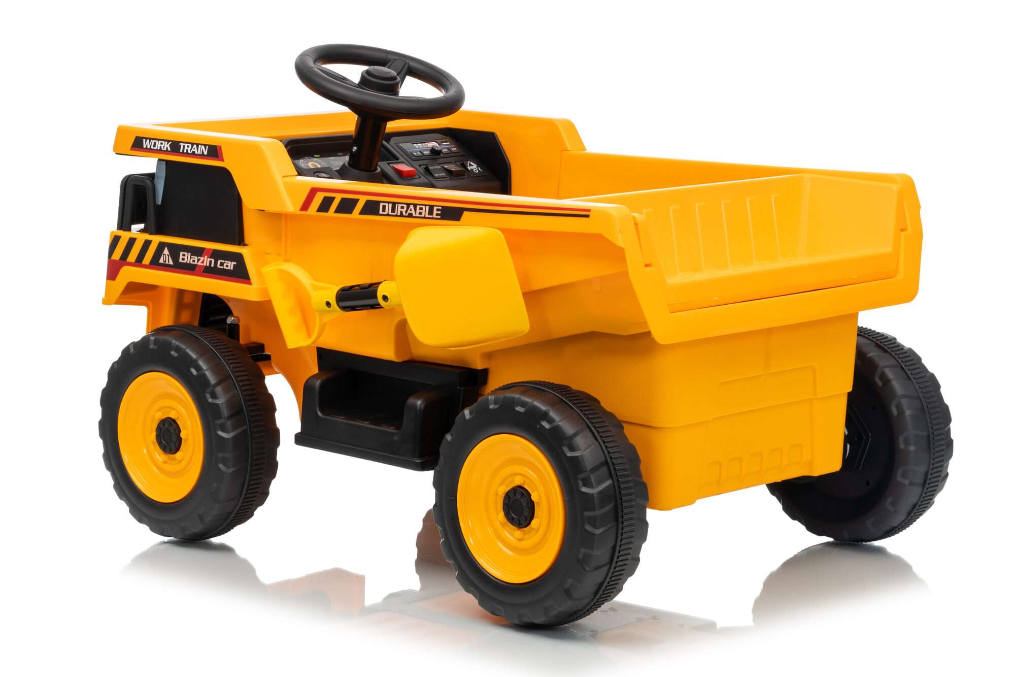 Image du produit : Construction truck with Microphone in Yellow color (3-8 years)
