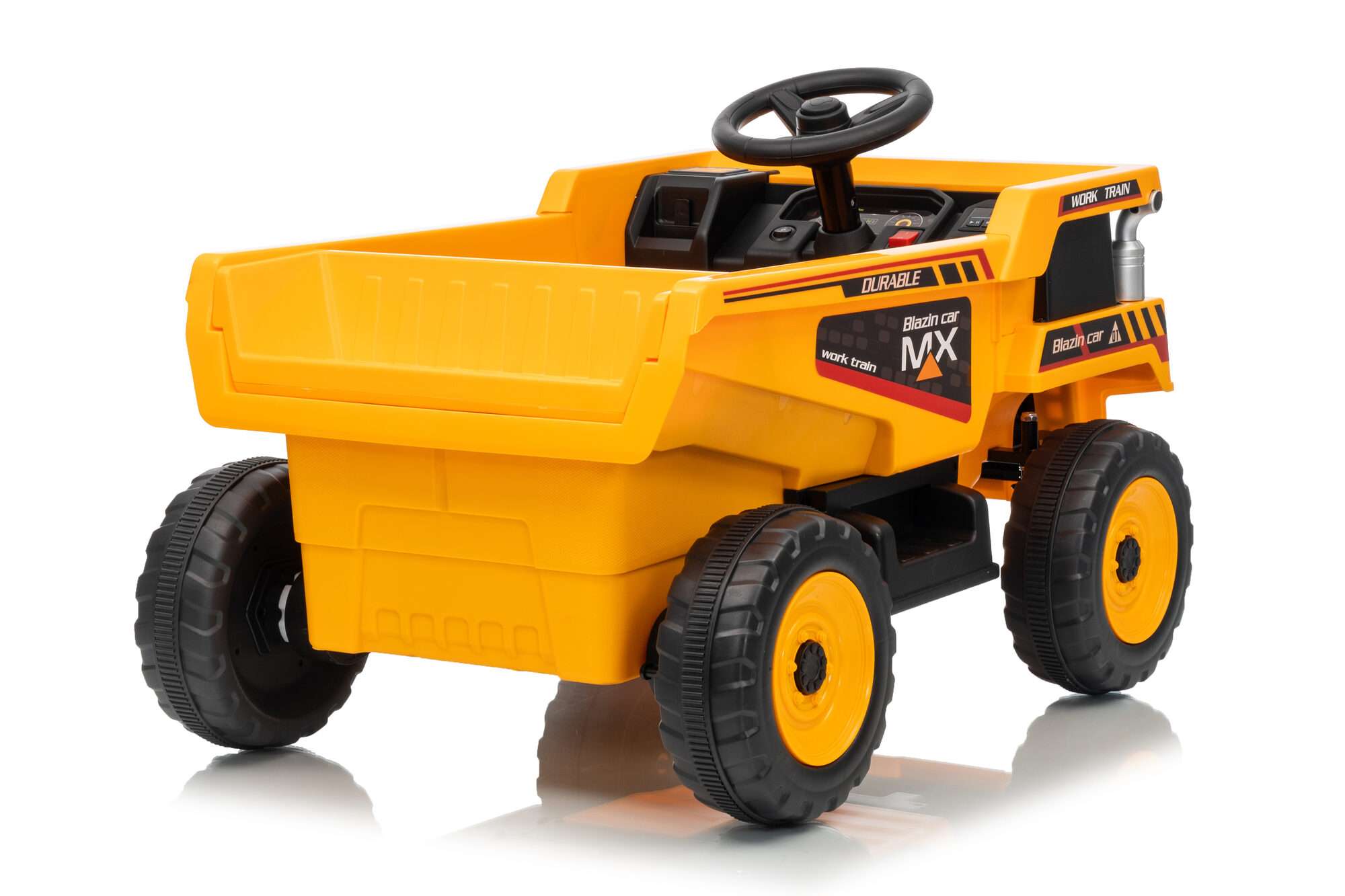 Image du produit : Construction truck with Microphone in Yellow color (3-8 years)