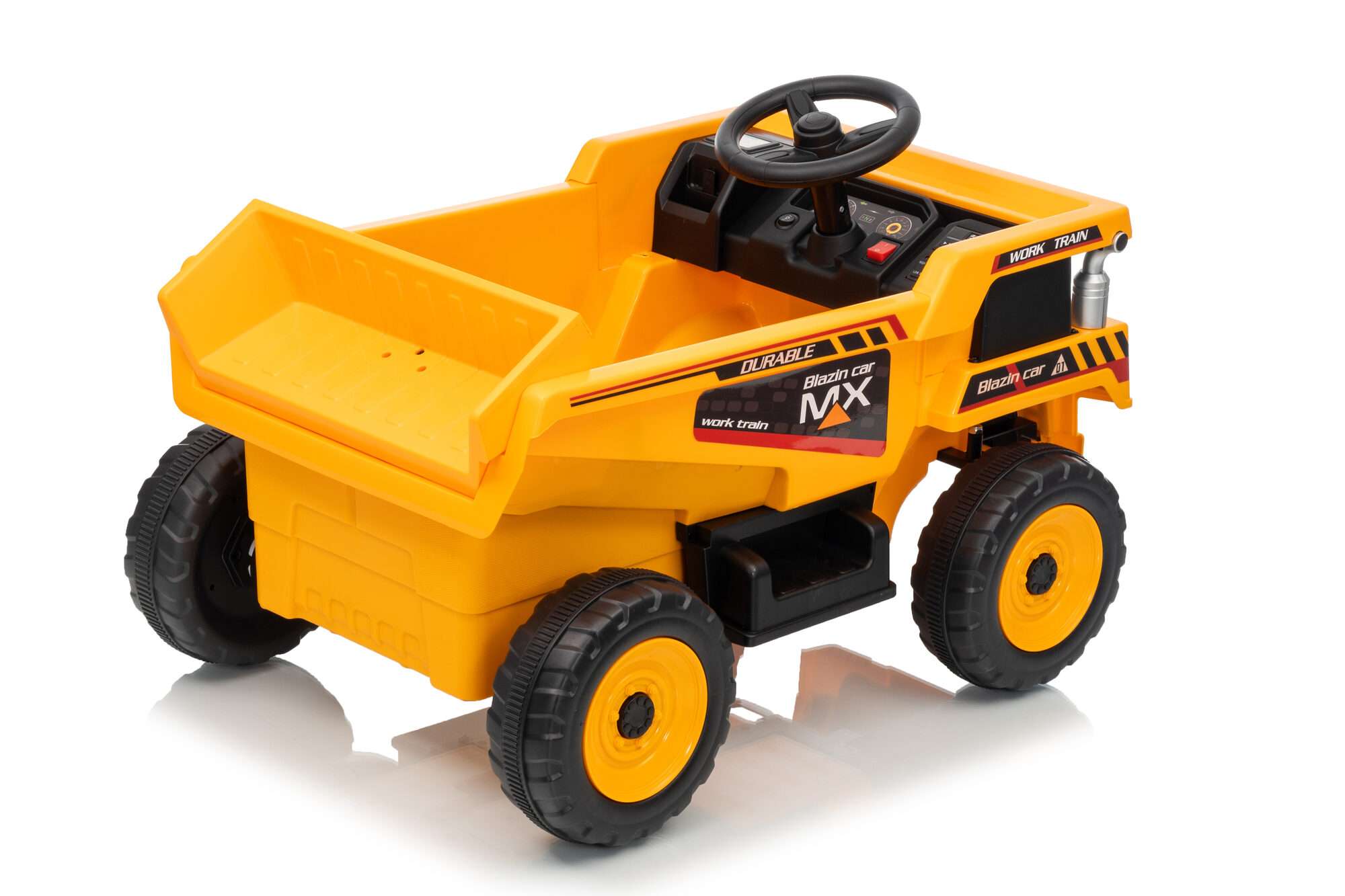 Image du produit : Construction truck with Microphone in Yellow color (3-8 years)