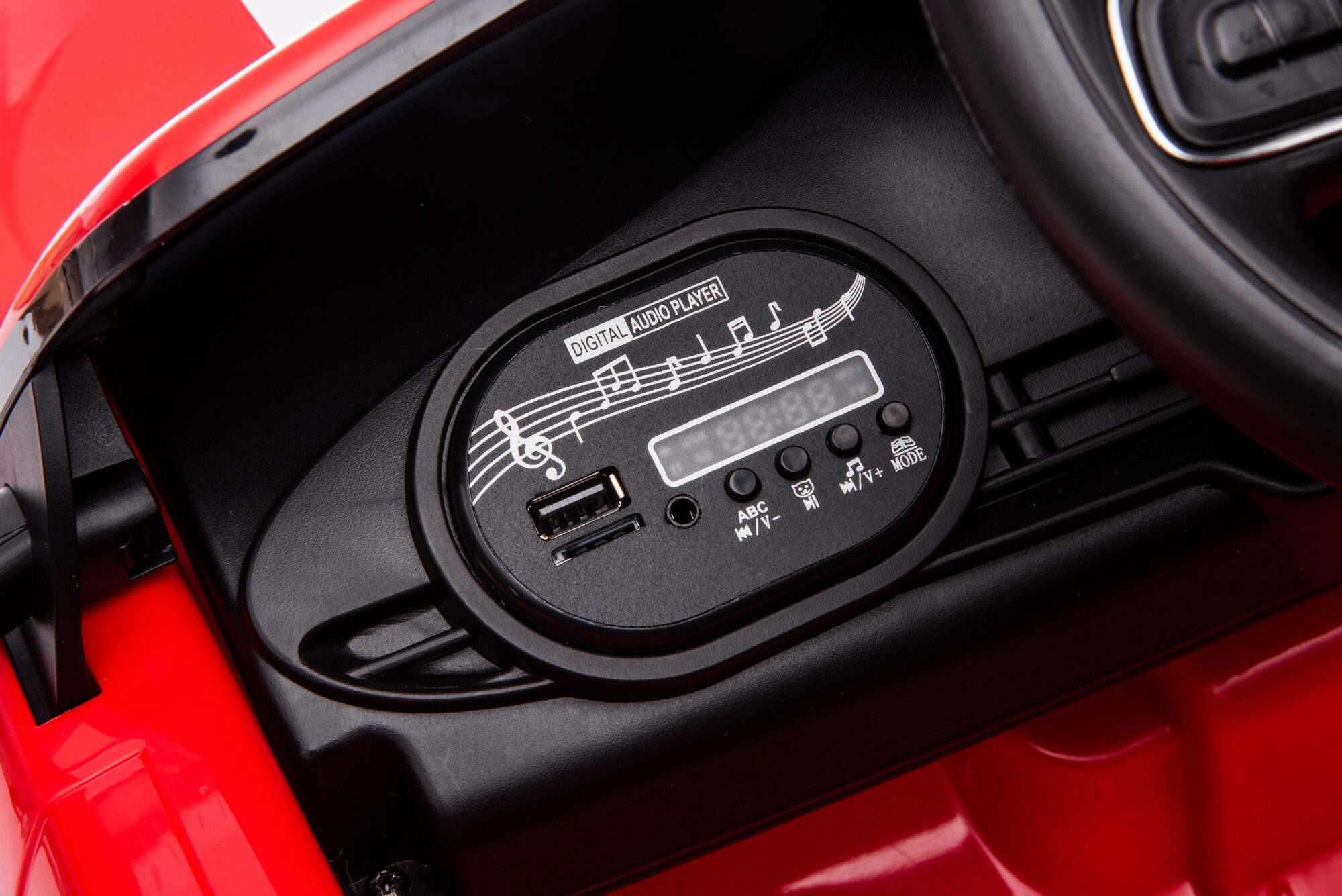 Image du produit : Licensed Fiat 500 (2015) in Red color (3-8 years)