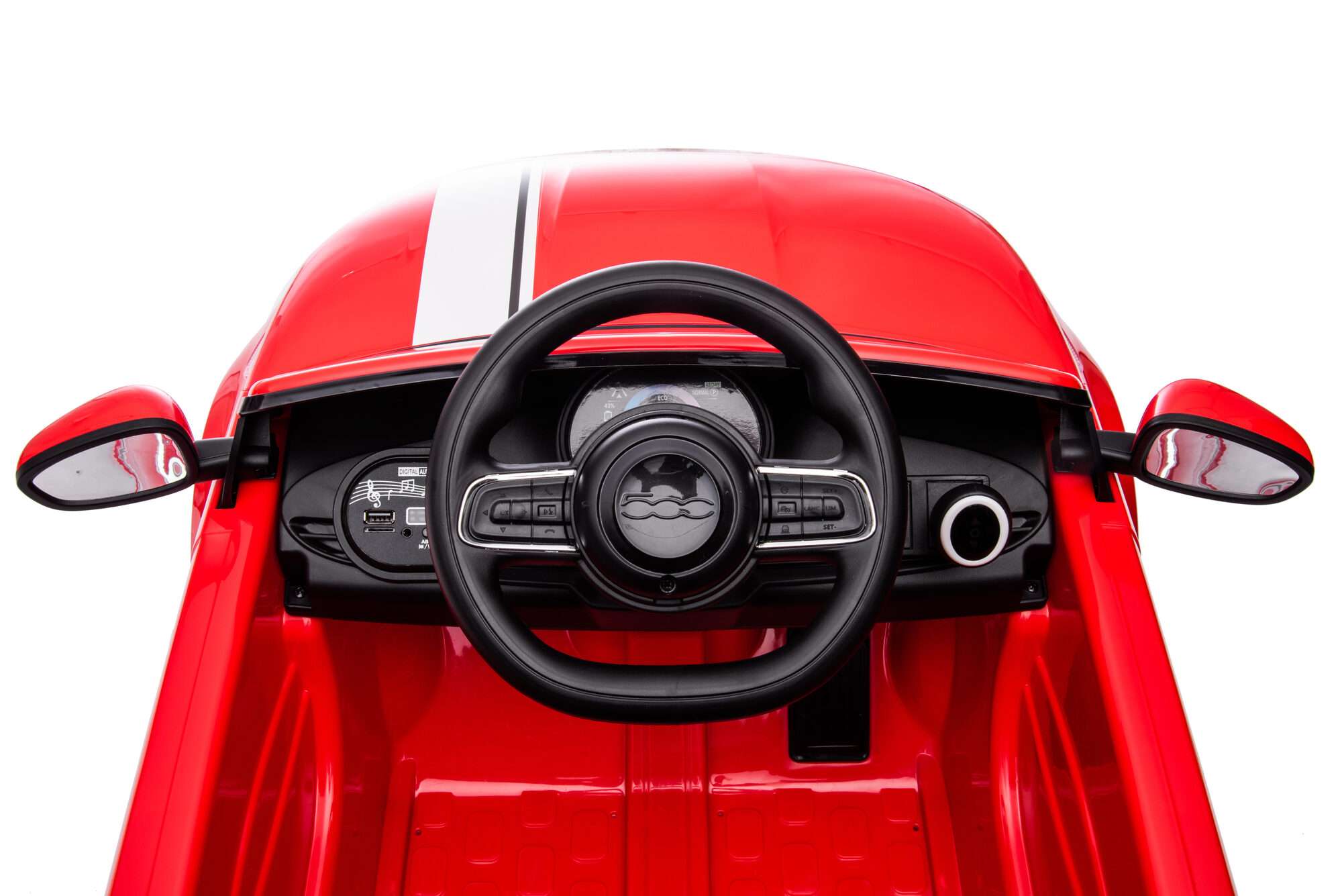 Image du produit : Licensed Fiat 500 (2015) in Red color (3-8 years)