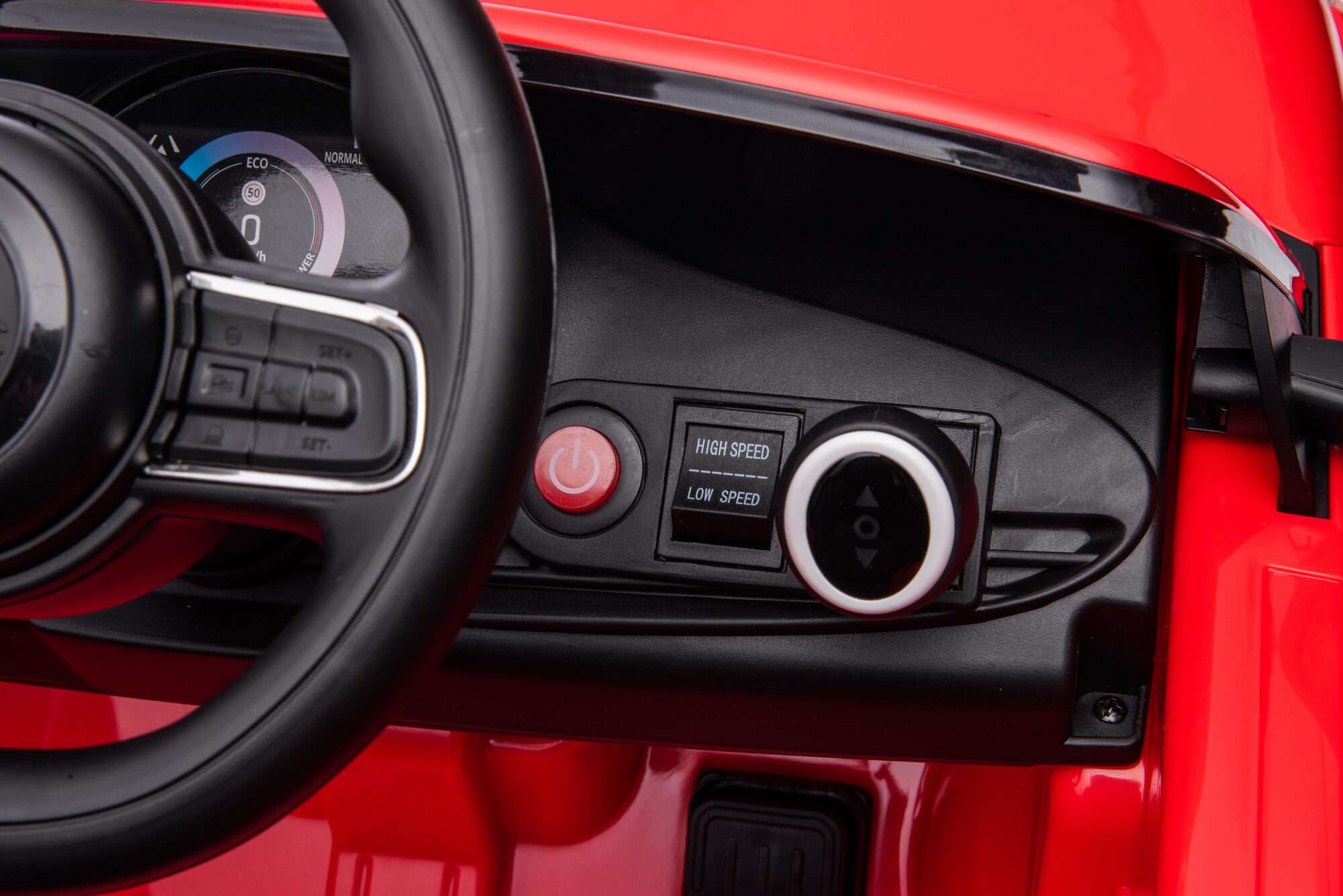 Image du produit : Licensed Fiat 500 (2015) in Red color (3-8 years)