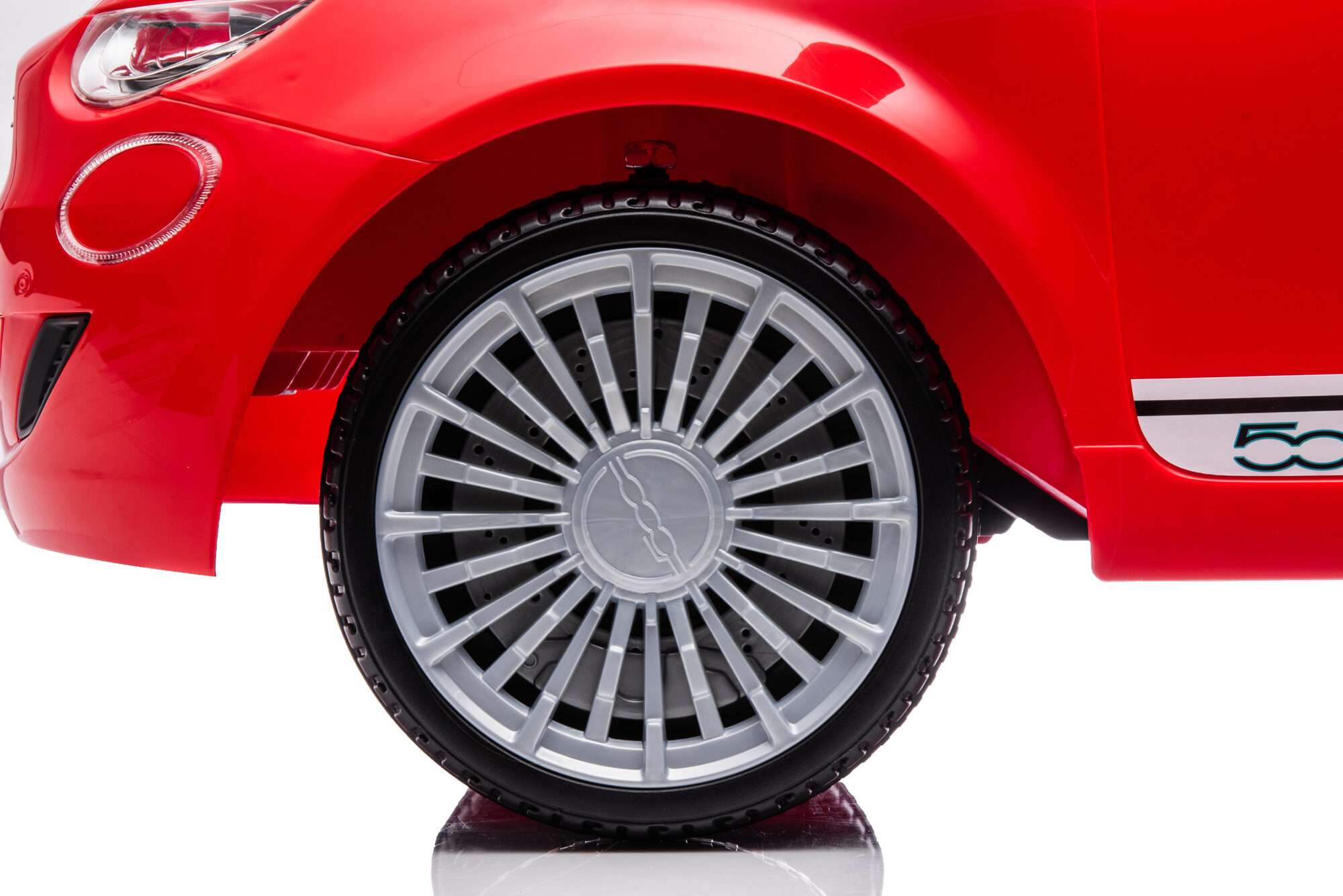 Image du produit : Licensed Fiat 500 (2015) in Red color (3-8 years)