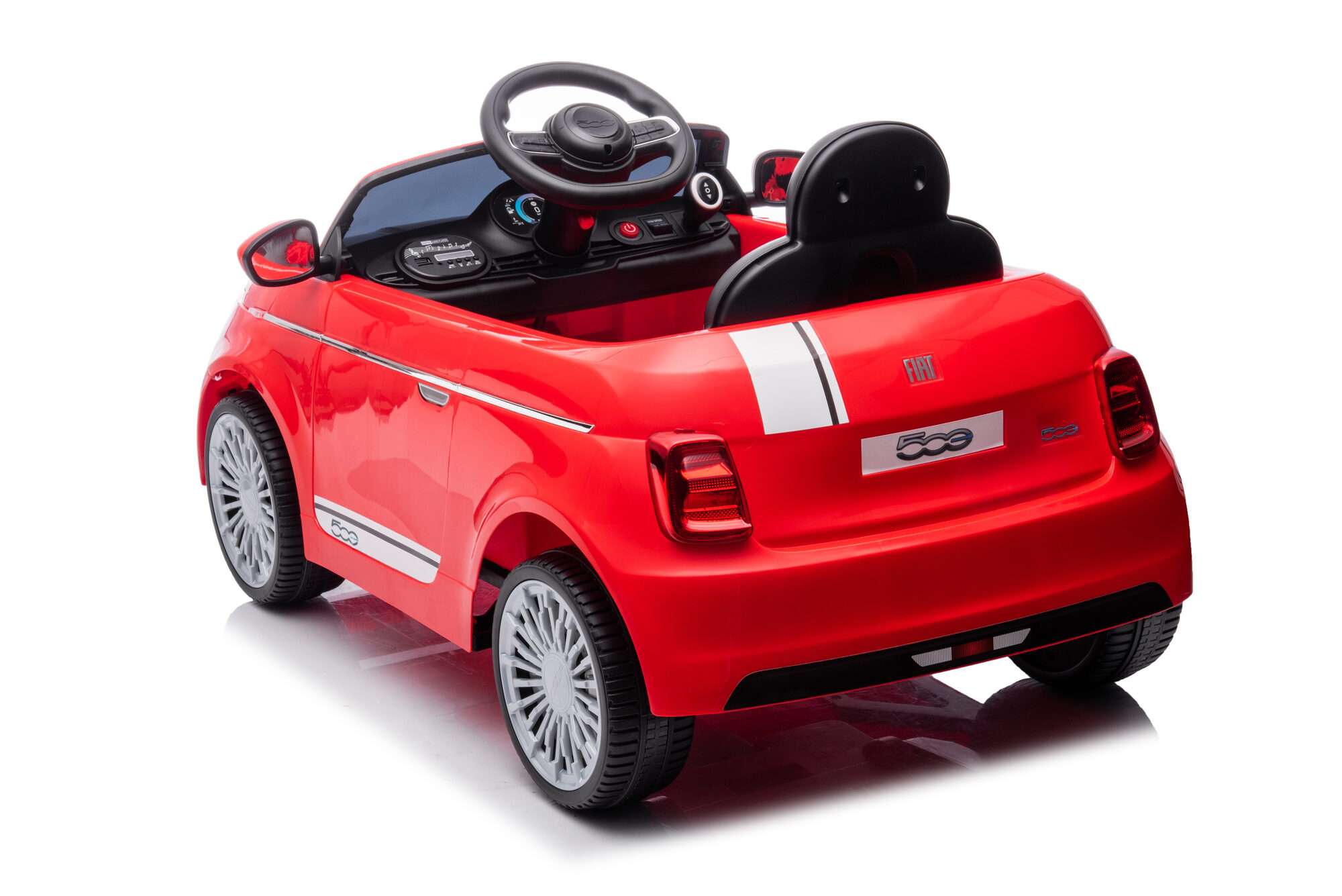 Image du produit : Licensed Fiat 500 (2015) in Red color (3-8 years)