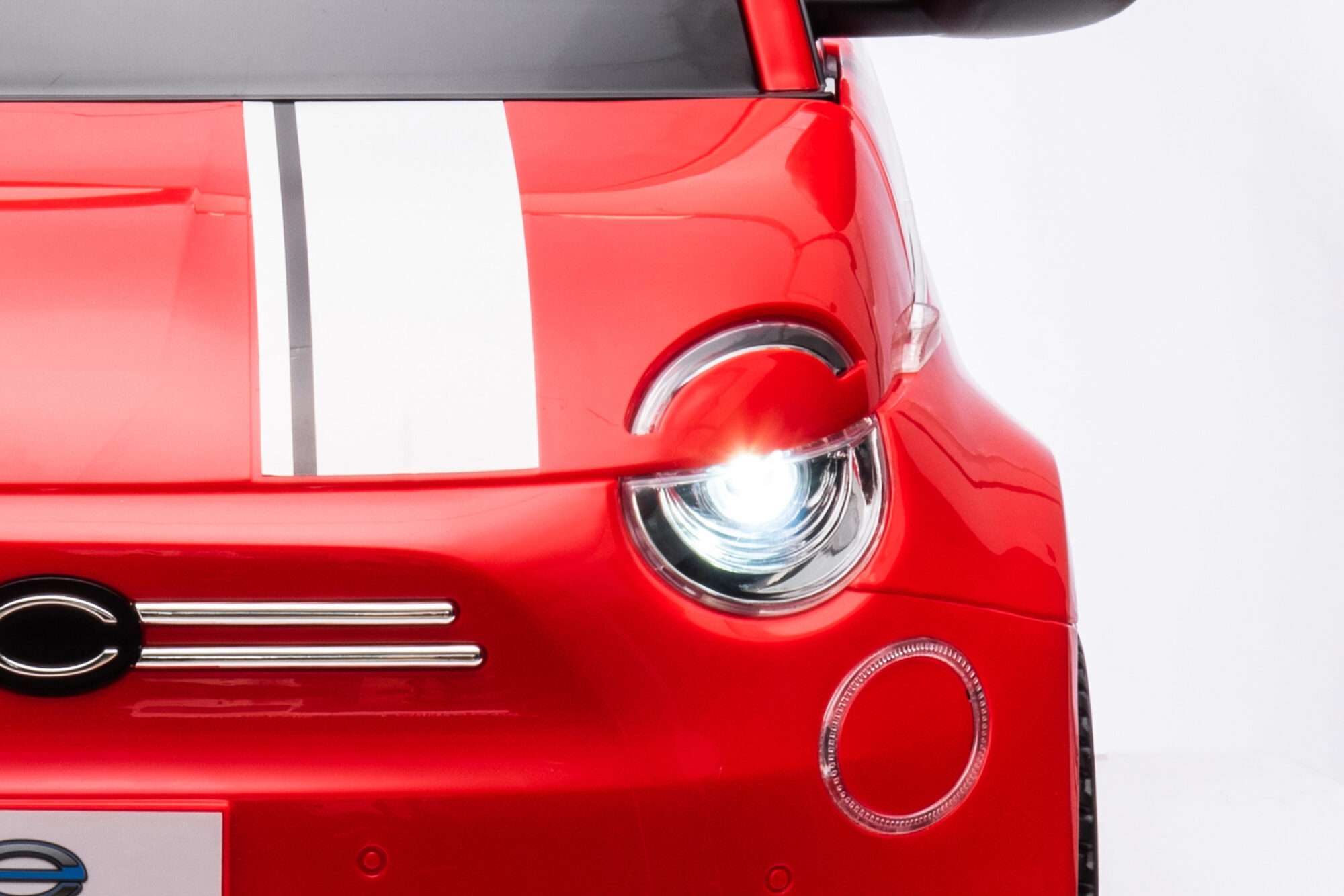 Image du produit : Licensed Fiat 500 (2015) in Red color (3-8 years)