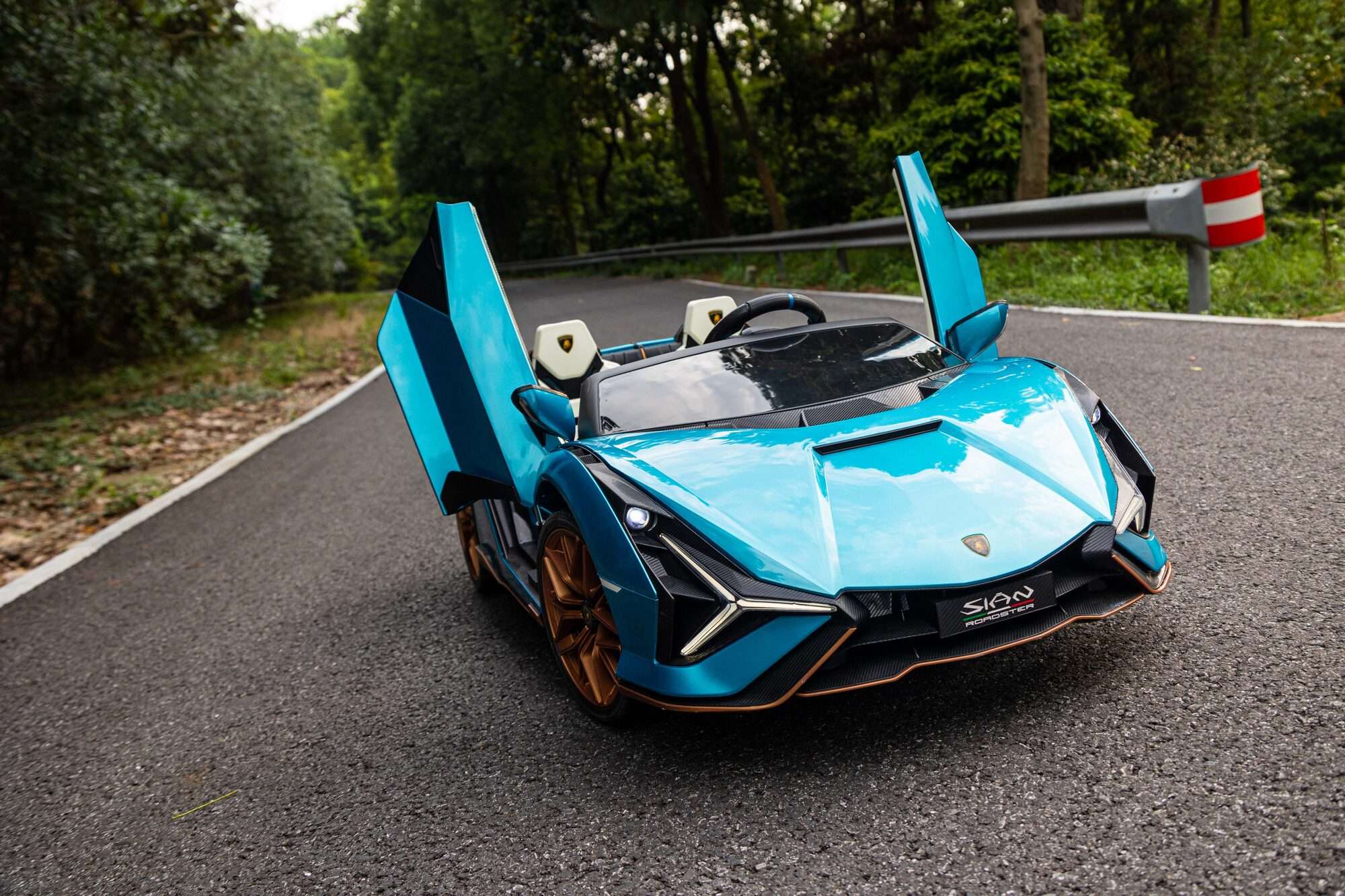 Image du produit : Licensed Lamborghini Sian in Blue color (3-8 years)