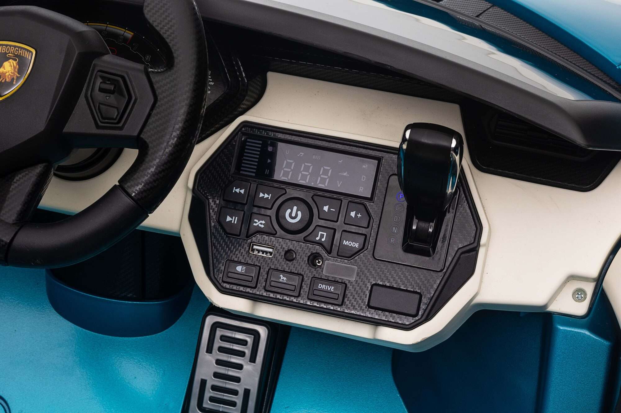 Image du produit : Licensed Lamborghini Sian in Blue color (3-8 years)