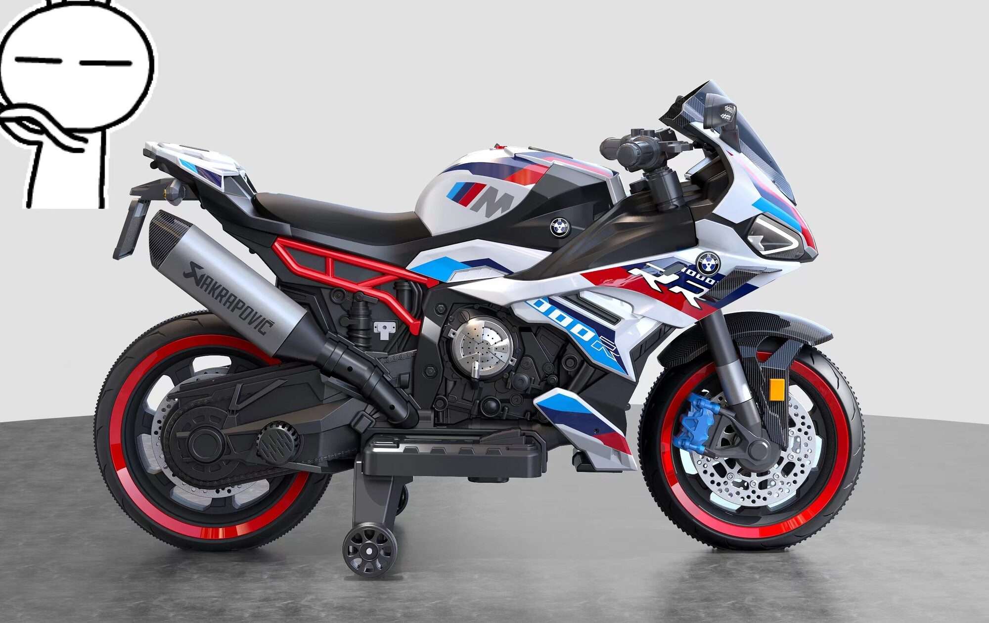 Image du produit : Motor Bike for 2 people (3-8 years)