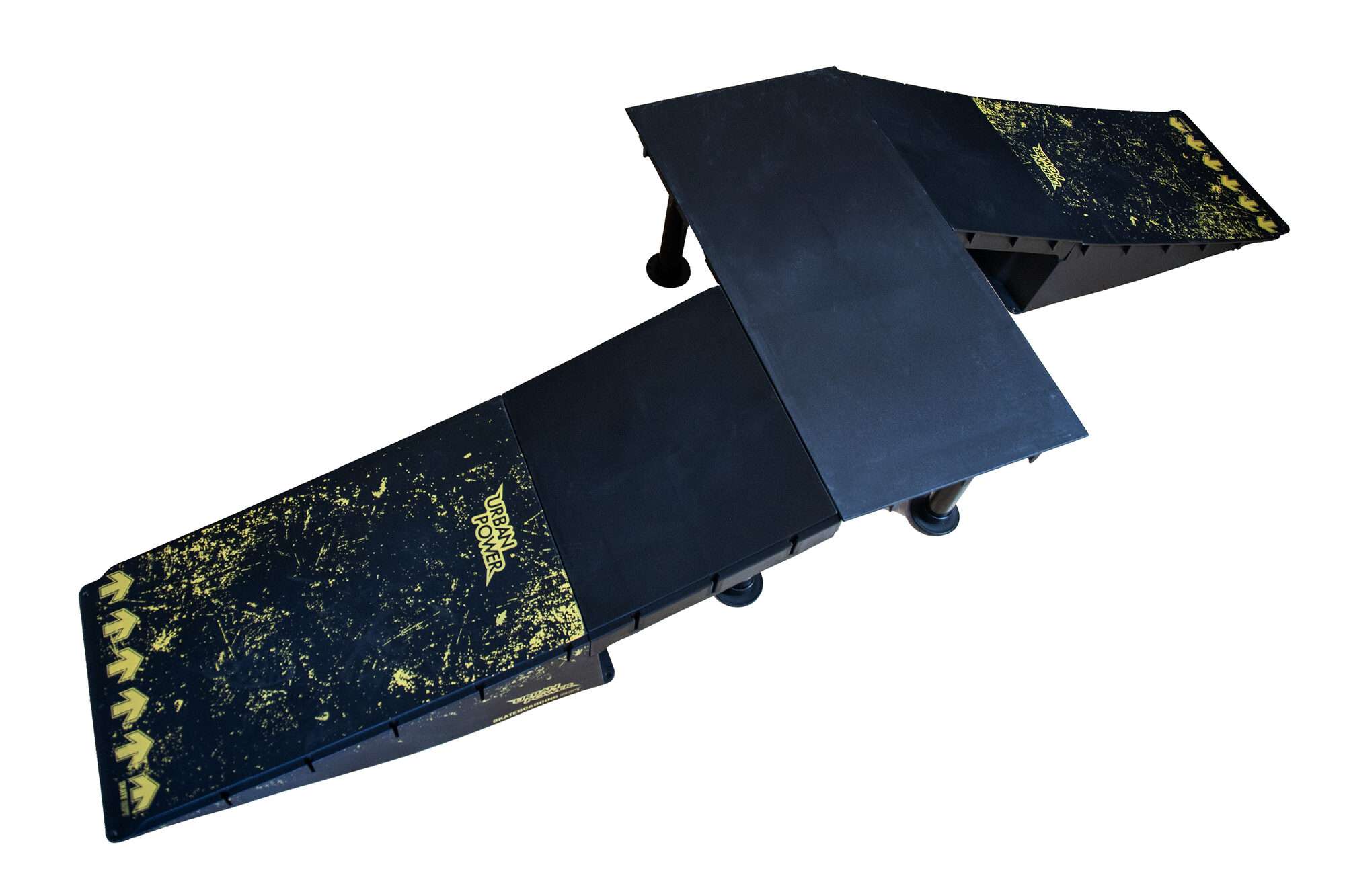 Image du produit : Set de rampes de skate modulables - 6 configurations