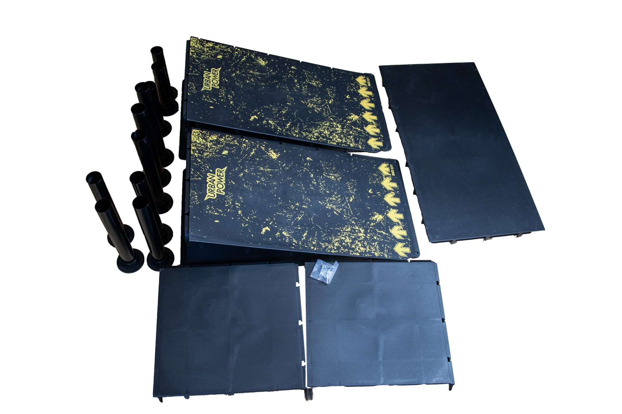 Image du produit : Set de rampes de skate modulables - 6 configurations