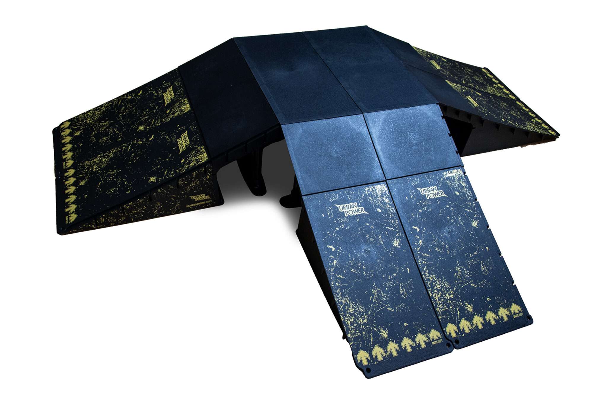 Image du produit : Set de rampes de skate modulables - 13 configurations