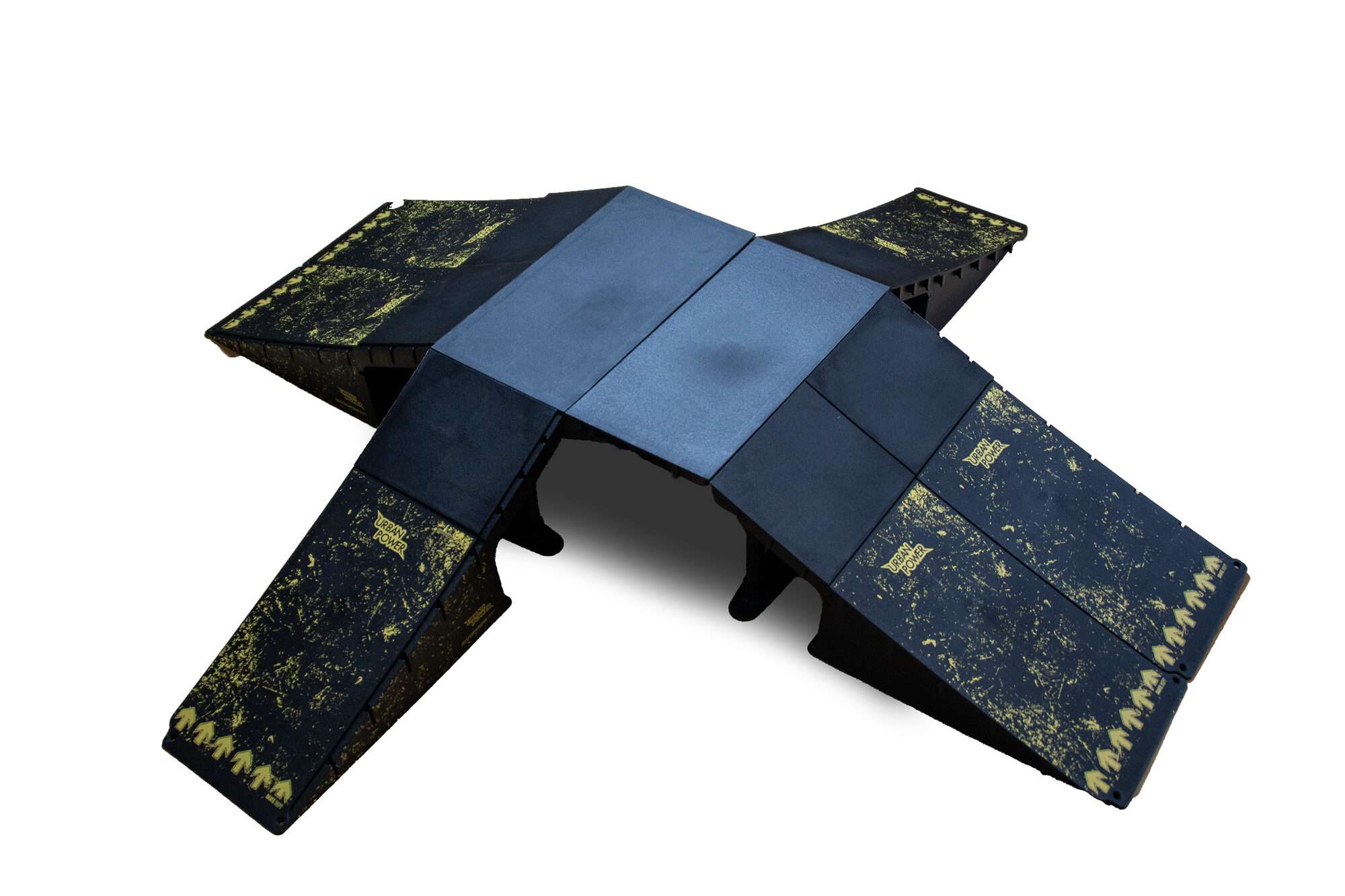 Image du produit : Set de rampes de skate modulables - 13 configurations