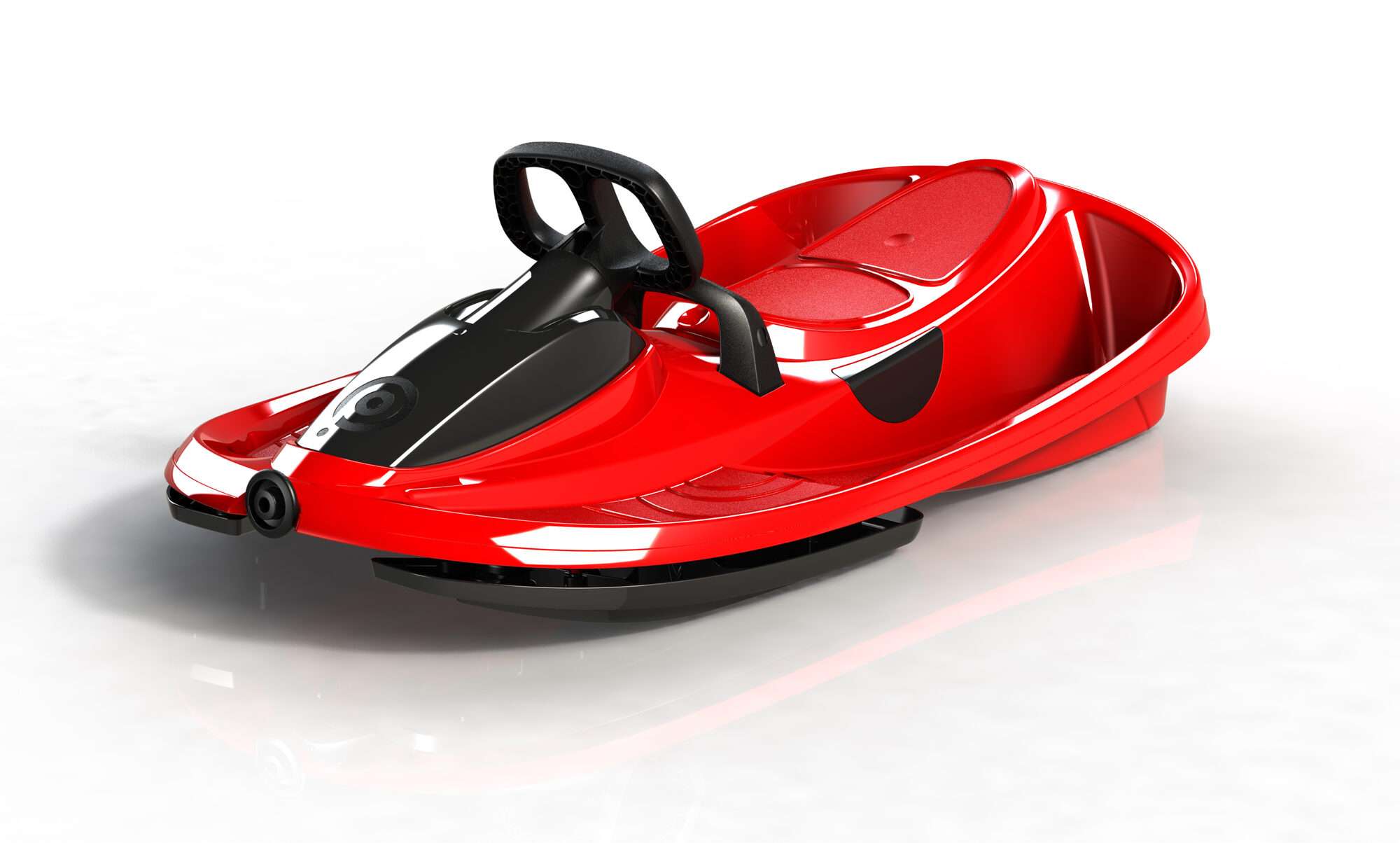 Image du produit : Luge avec volant, enfant ET adulte - Snow Surfer GPD-350 - RED