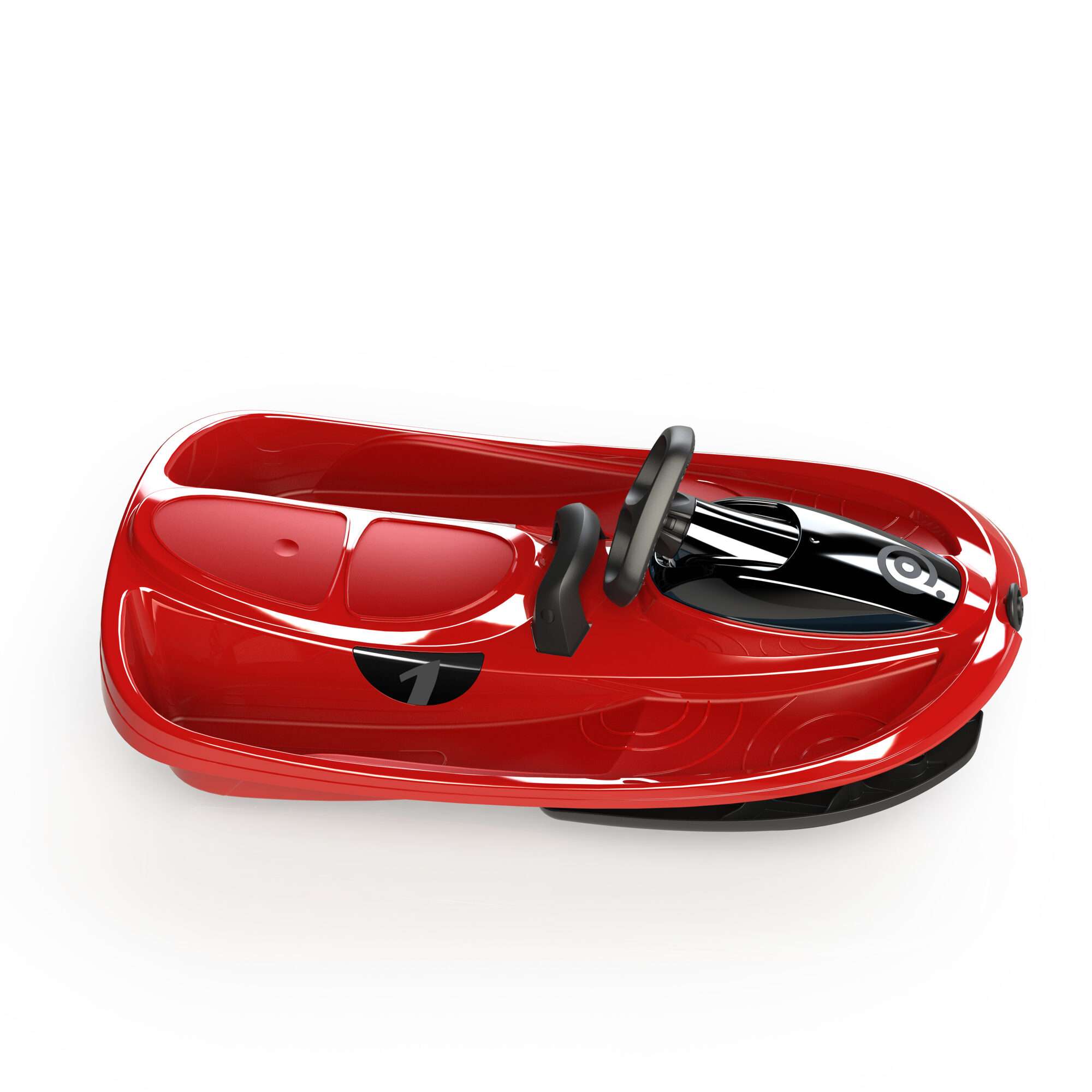 Image du produit : Luge avec volant, enfant ET adulte - Snow Surfer GPD-350 - RED